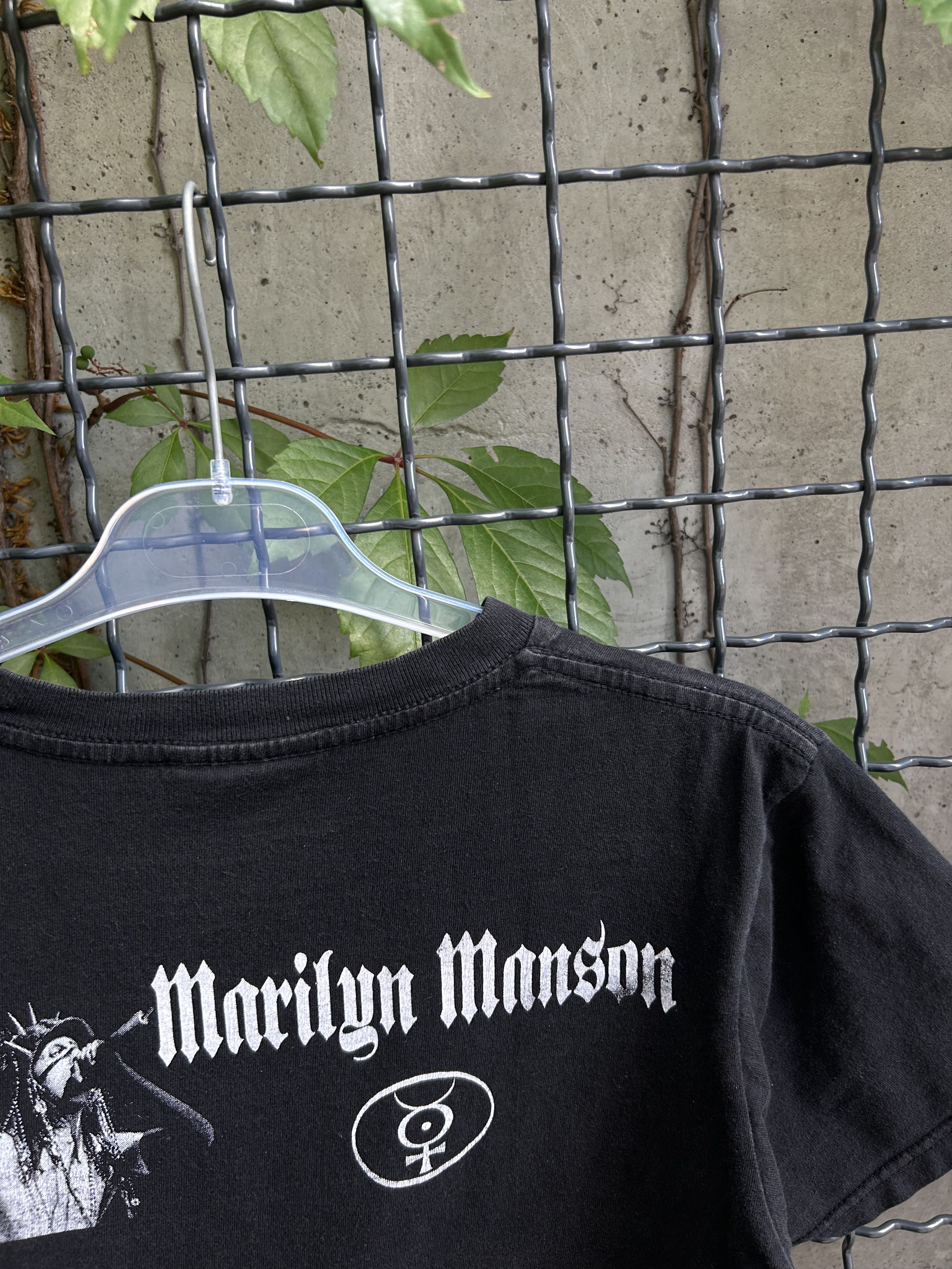 Band Tees Vintage 2003 Marilyn Manson Rock Band T-shirt Size US M / EU 48-50 / 2 - 14 Thumbnail