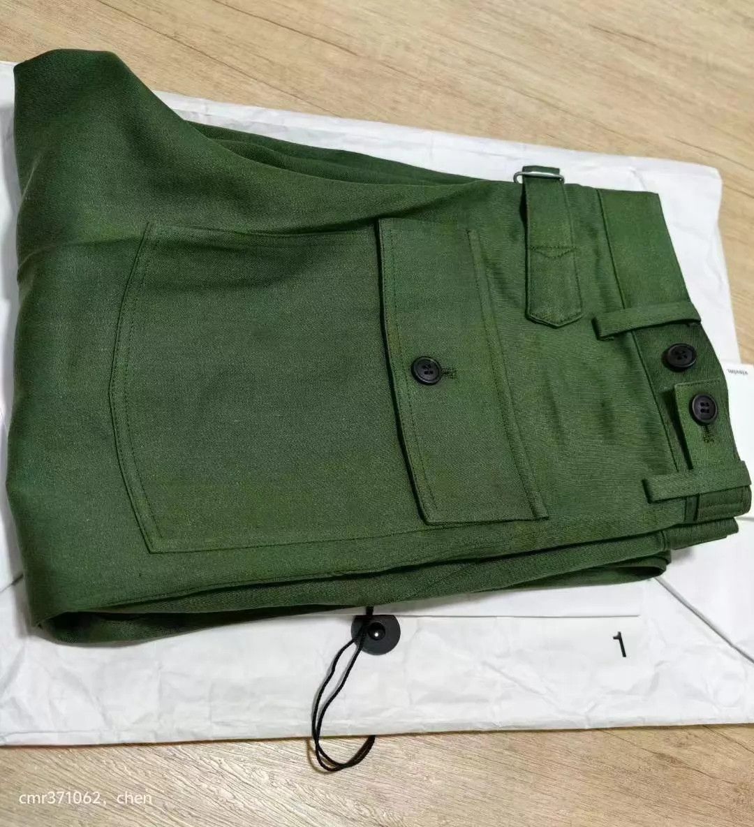 Visvim VISVIM 22SS ALDA PANTS Olive 1 Size US 30 / EU 46 - 6 Thumbnail
