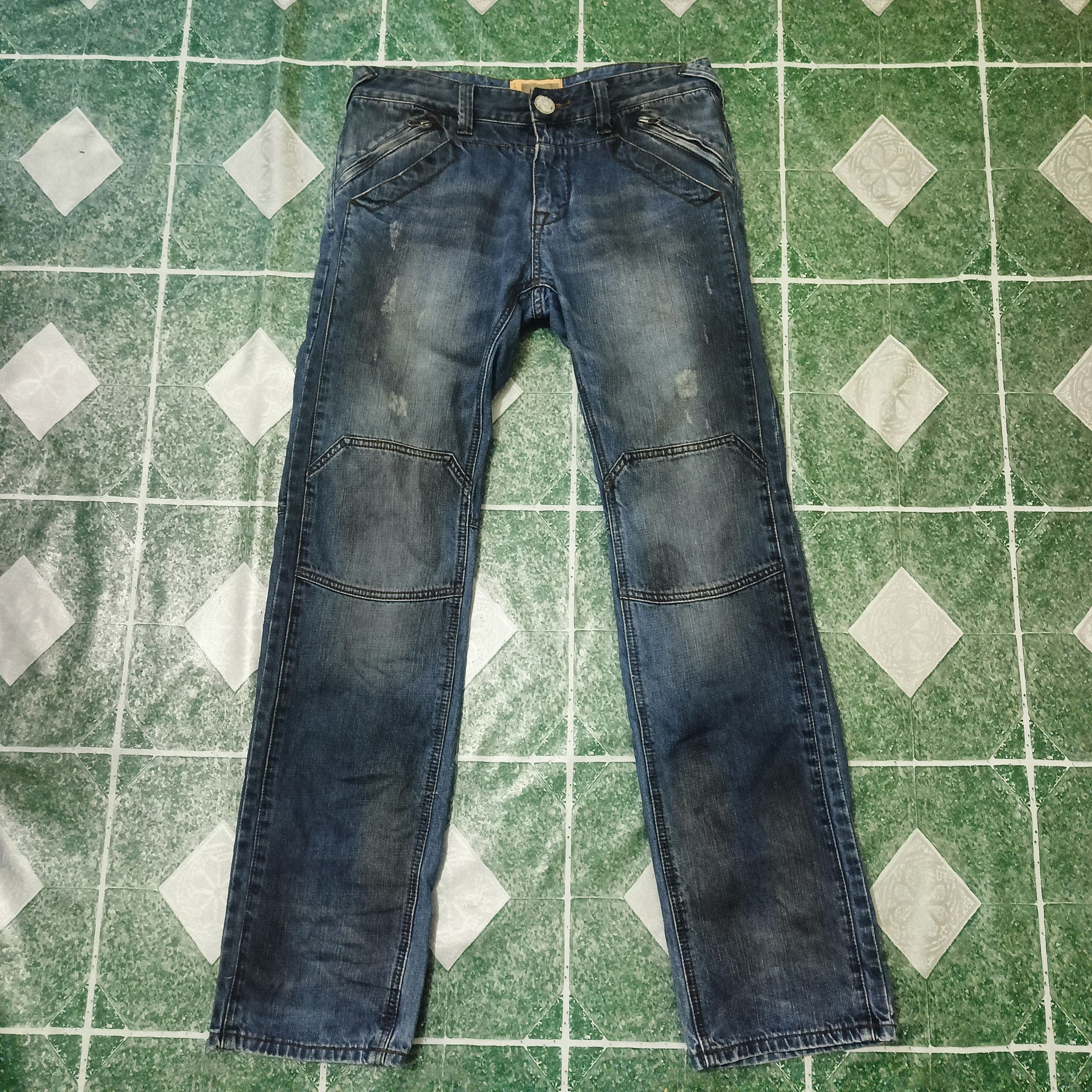 5351 POUR LES HOMMES Samuel & Kevin Jeans Distressed Denim Size US 31 - 1 Thumbnail