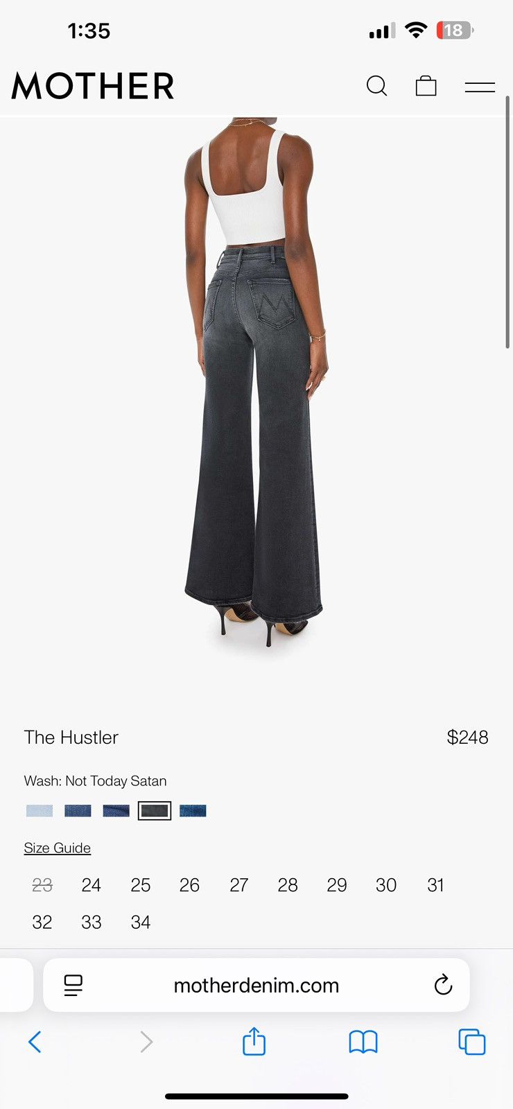 MOTHER Mother high-rise jeans Size 24" / US 00 / IT 34 - 2 Thumbnail