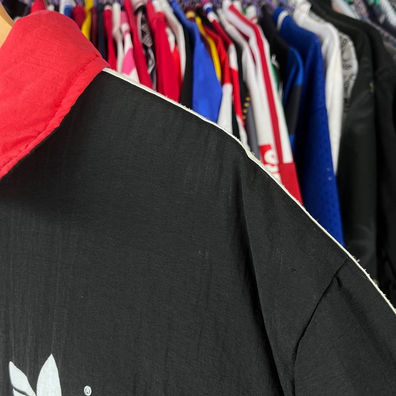 Adidas 80s Adidas Trefoil Football Soccer Training Jacket Parka Size US L / EU 52-54 / 3 - 14 Thumbnail