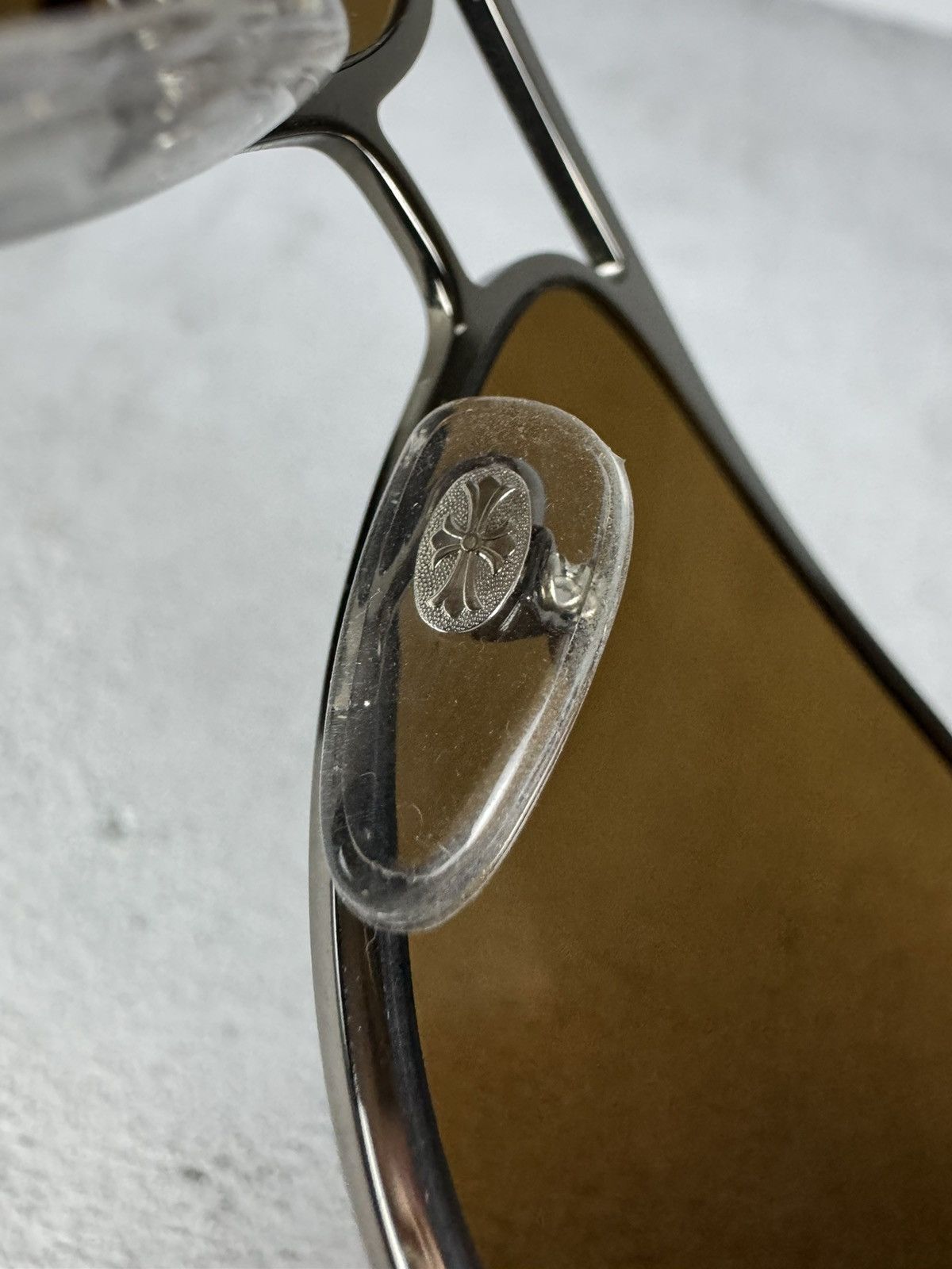 Chrome Hearts Chrome Hearts Diamond 18k Gold “THE BROWN” Sunglasses Size ONE SIZE - 18 Thumbnail