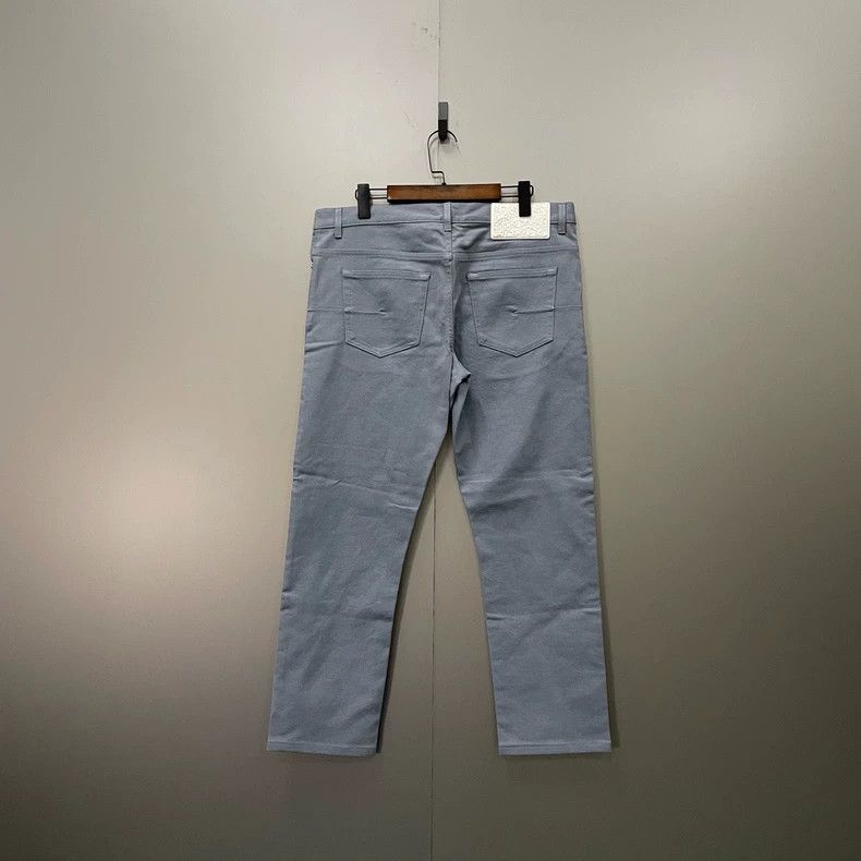 Dior Dior Blue and gray embossed logo trousers 2502-Nextarrow Size US 33 - 3 Thumbnail