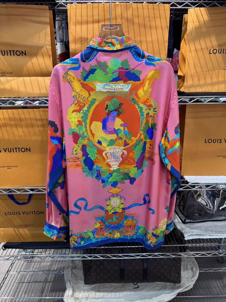 Versace Versace Baroque long-sleeved shirt coat Size M / US 6-8 / IT 42-44 - 4 Thumbnail