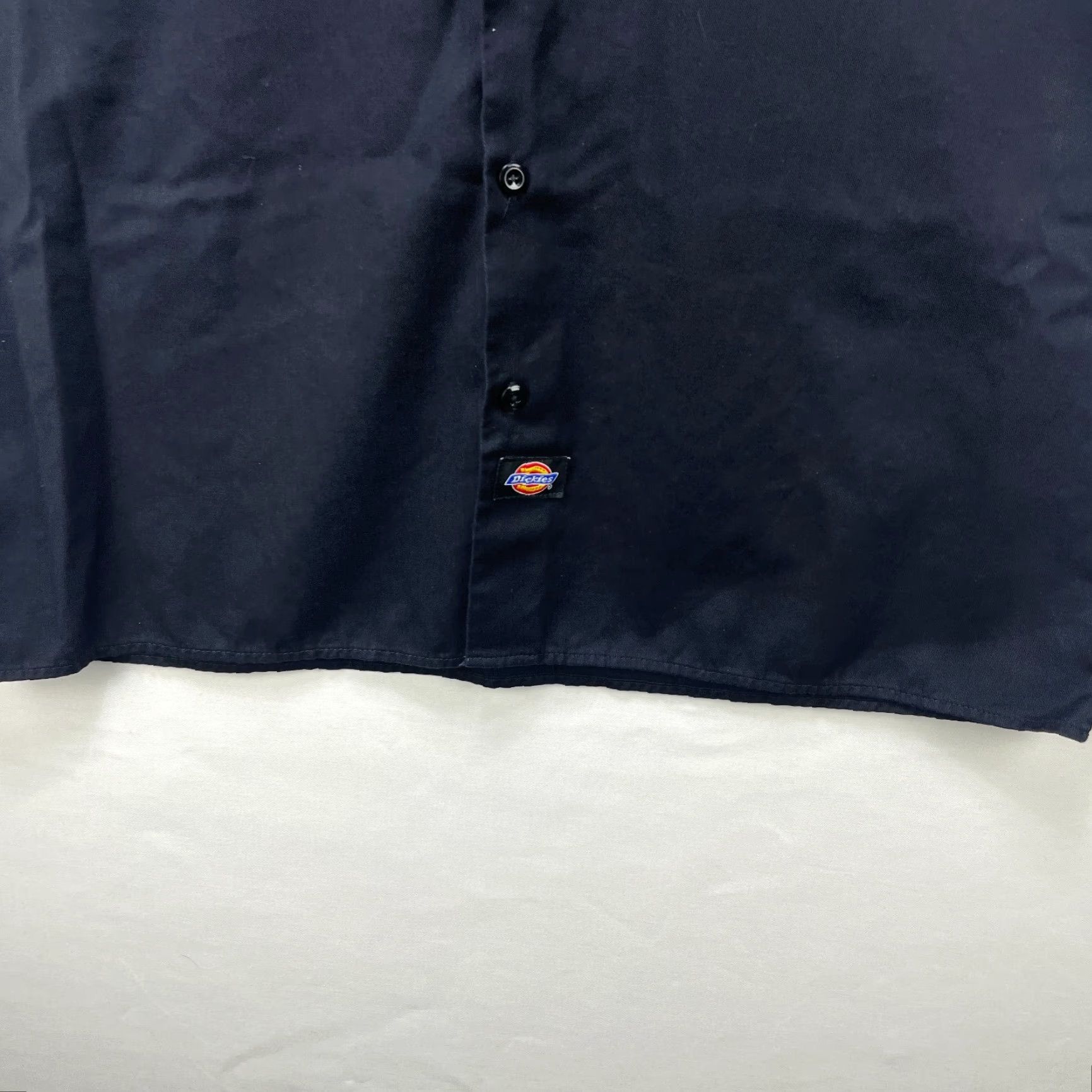 Dickies VINTAGE Dickies Button-Up Shirt Black L Mens Short Sleeve Work Size US L / EU 52-54 / 3 - 2 Thumbnail