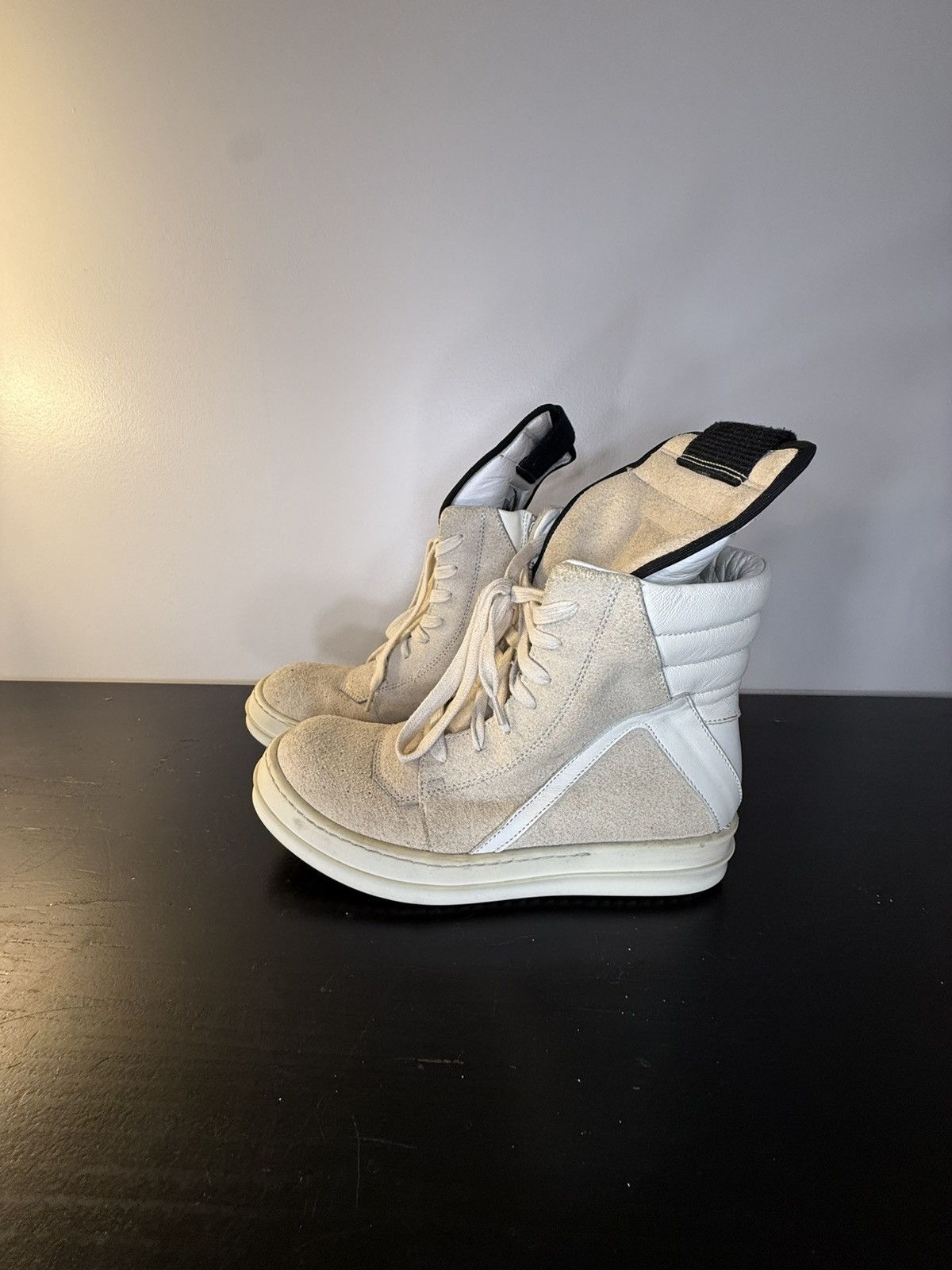 Rick Owens Geo Baskets Size US 5.5 / IT 35.5 - 2 Thumbnail