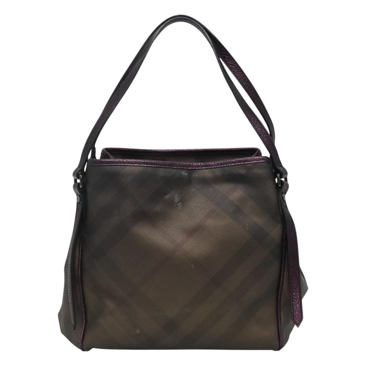 Burberry Canterbury Brown Canvas Tote Bag (Pre-Owned) Size ONE SIZE - 1 Thumbnail