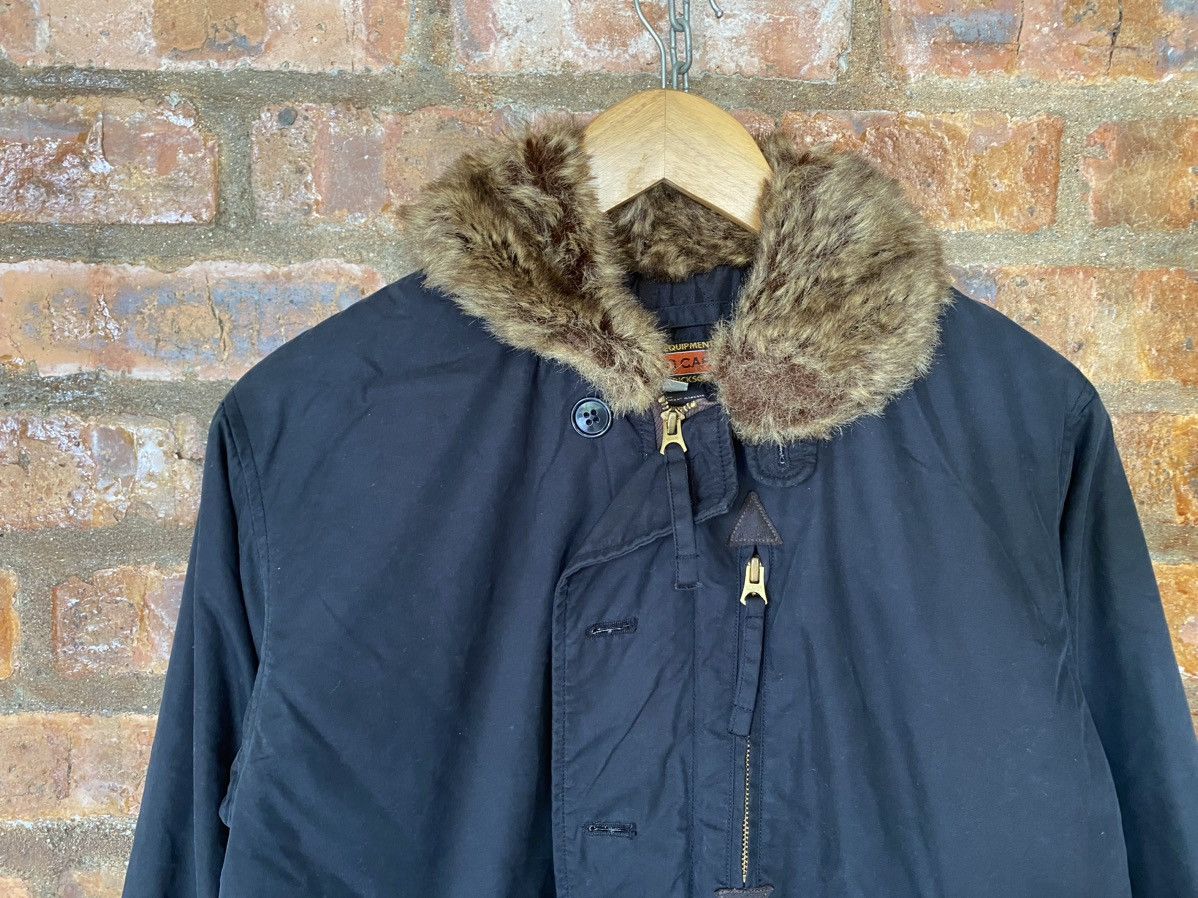 Buzz Rickson's Vtg BUZZ RICKSON United car Jacket padded fur Size US M / EU 48-50 / 2 - 3 Thumbnail