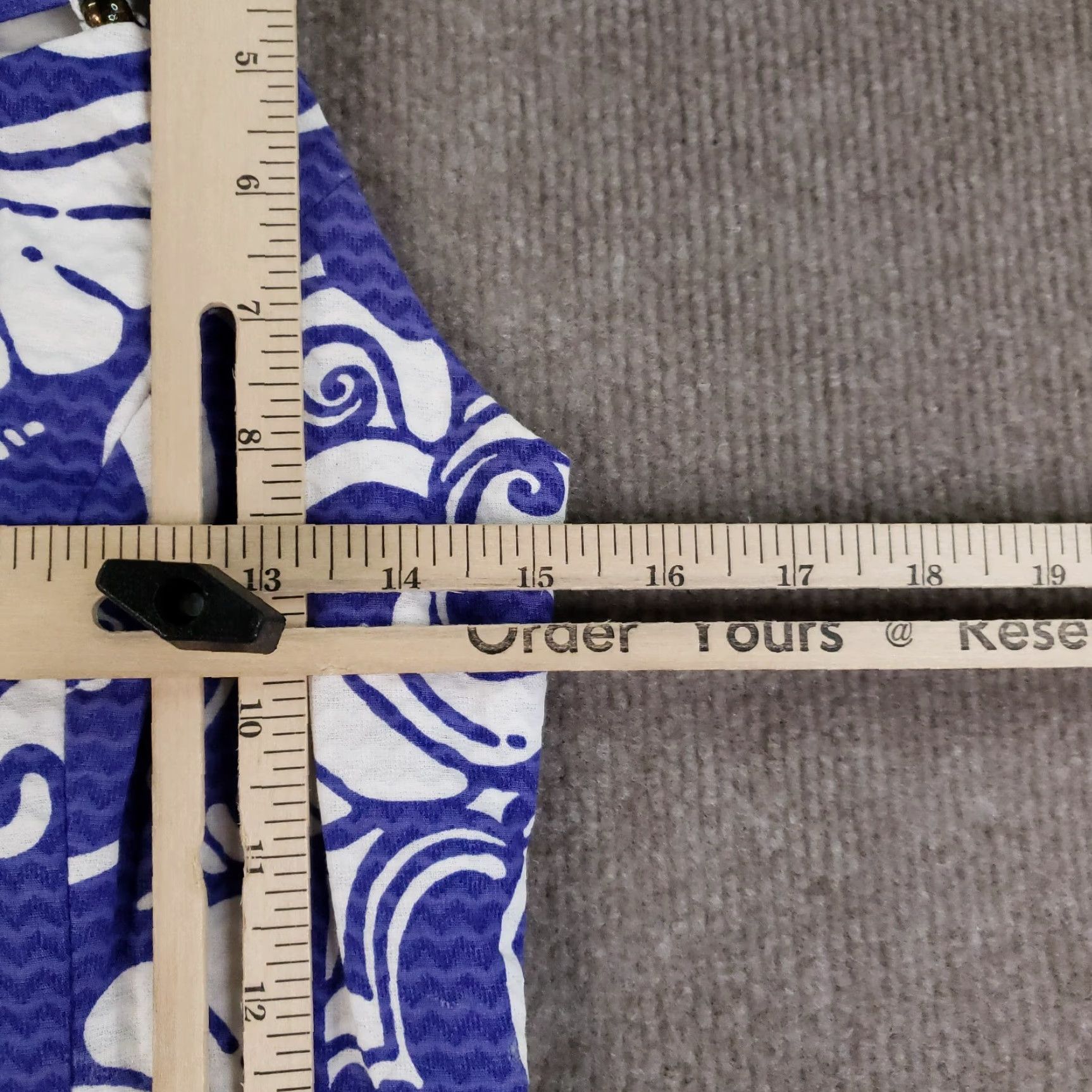 Lilly Pulitzer Lilly Pulitzer Lindy Dress Shift 0 Blue Beaded Size XS / US 0-2 / IT 36-38 - 3 Thumbnail