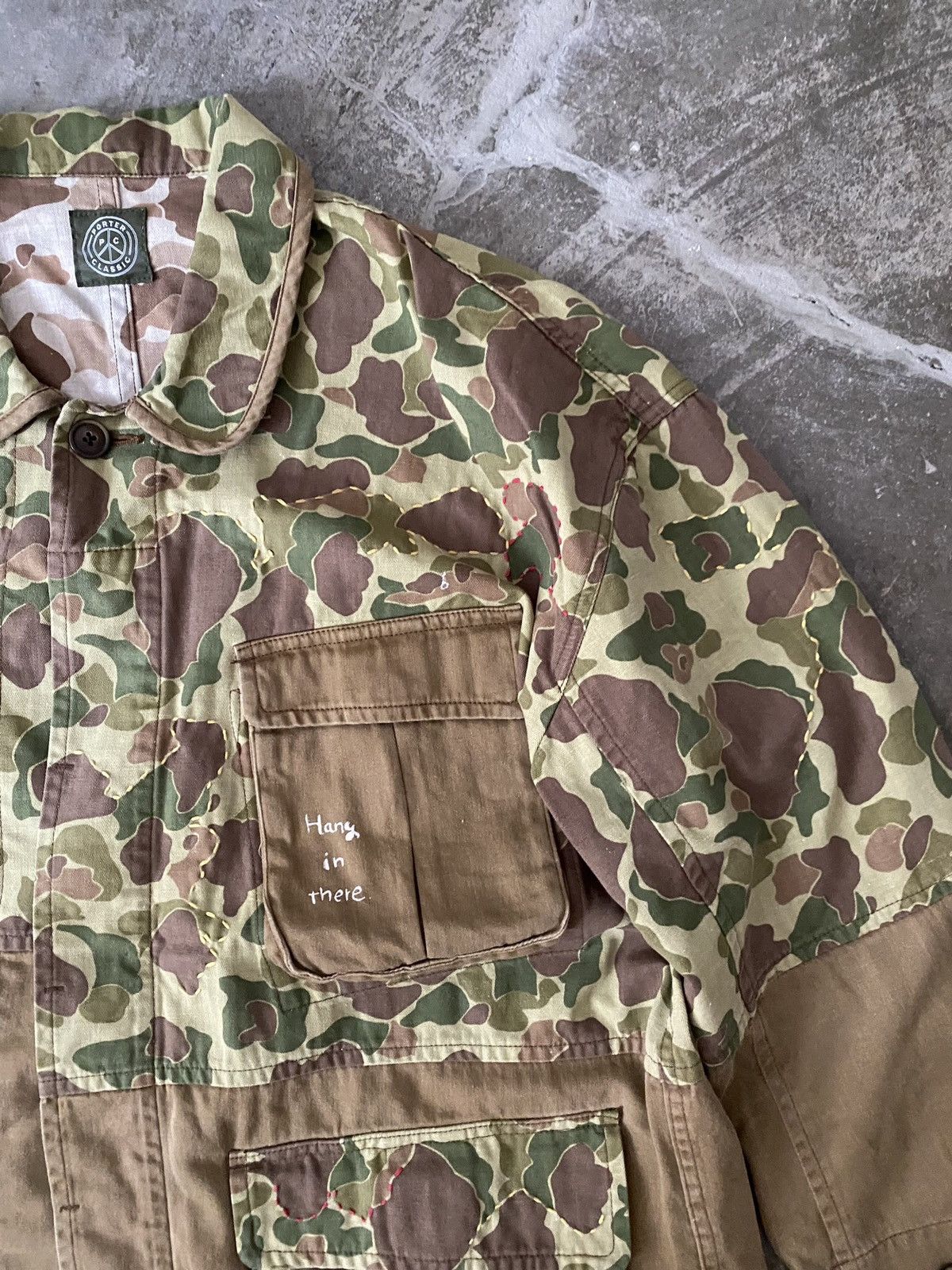 Porter Classic Porter Classic Hand Work Camo Fatigue Jacket Kapital Visvim Size US L / EU 52-54 / 3 - 4 Thumbnail