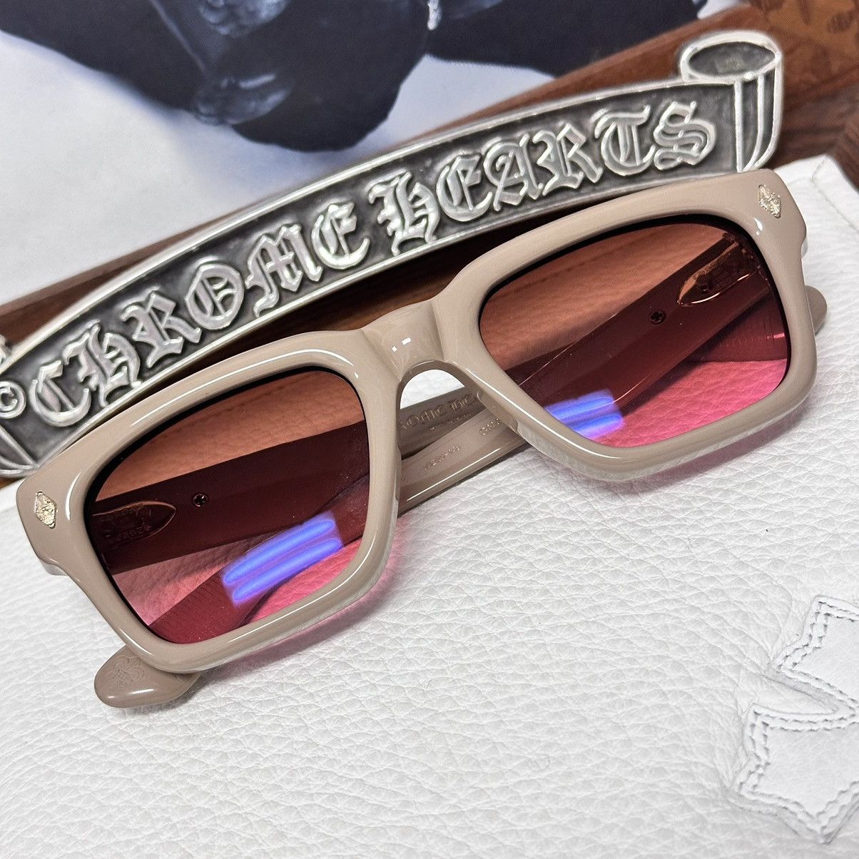 chrome-hearts-chrome-hearts-gnarlin-1-1-pink-ombre-sunglasses-grailed