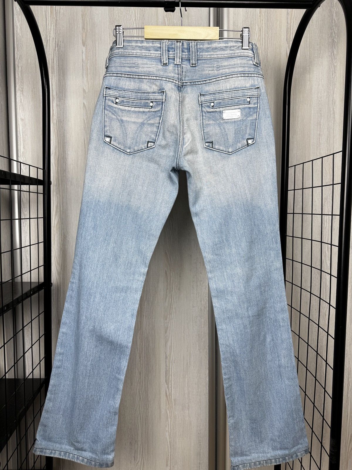 Dolce & Gabbana Dolce & Gabbana vintage distressed denim blue jeans Size US 31 - 6 Thumbnail