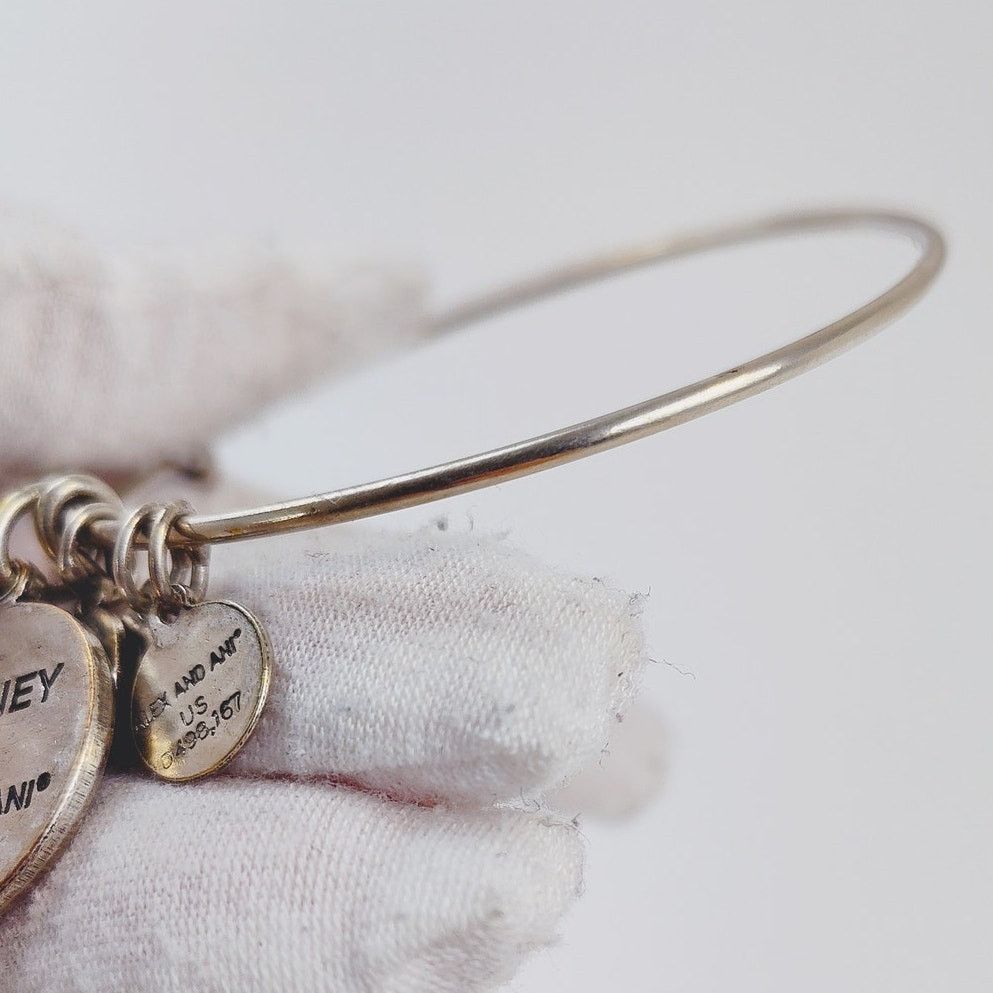 Disney Disney Mickey's Fun Wheel Bangle Alex and Ani - Silver Toned Size ONE SIZE - 4 Thumbnail