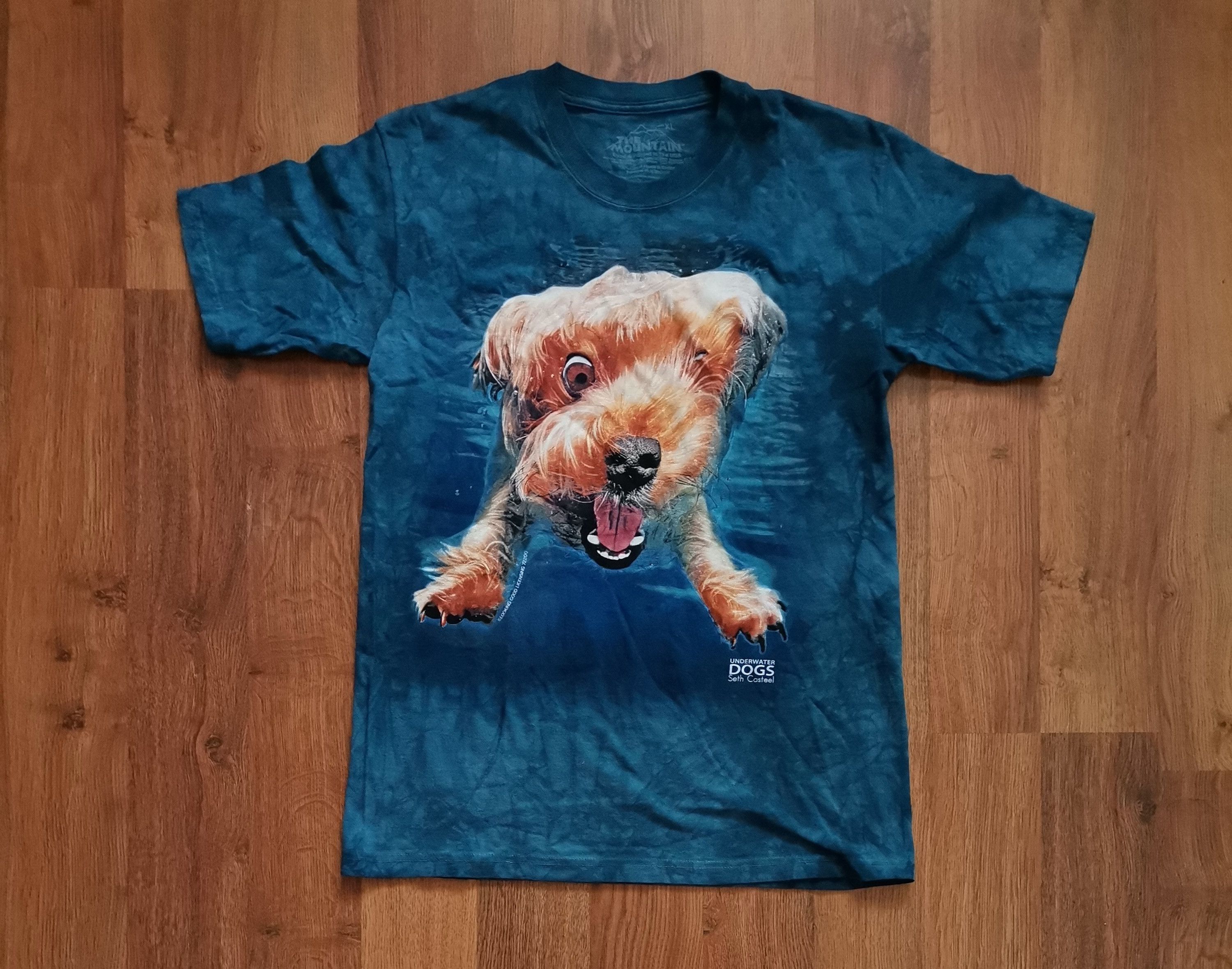 The Mountain The Mountain Dog Tie Dye Tee Size US S / EU 44-46 / 1 - 1 Thumbnail