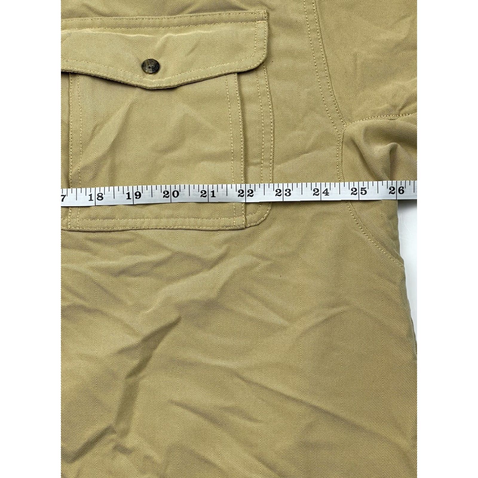 Vintage VINTAGE Columbia River Lodge Button-Down Shirt Men XL Gold Solid Long Sleeve Size US XL / EU 56 / 4 - 6 Thumbnail