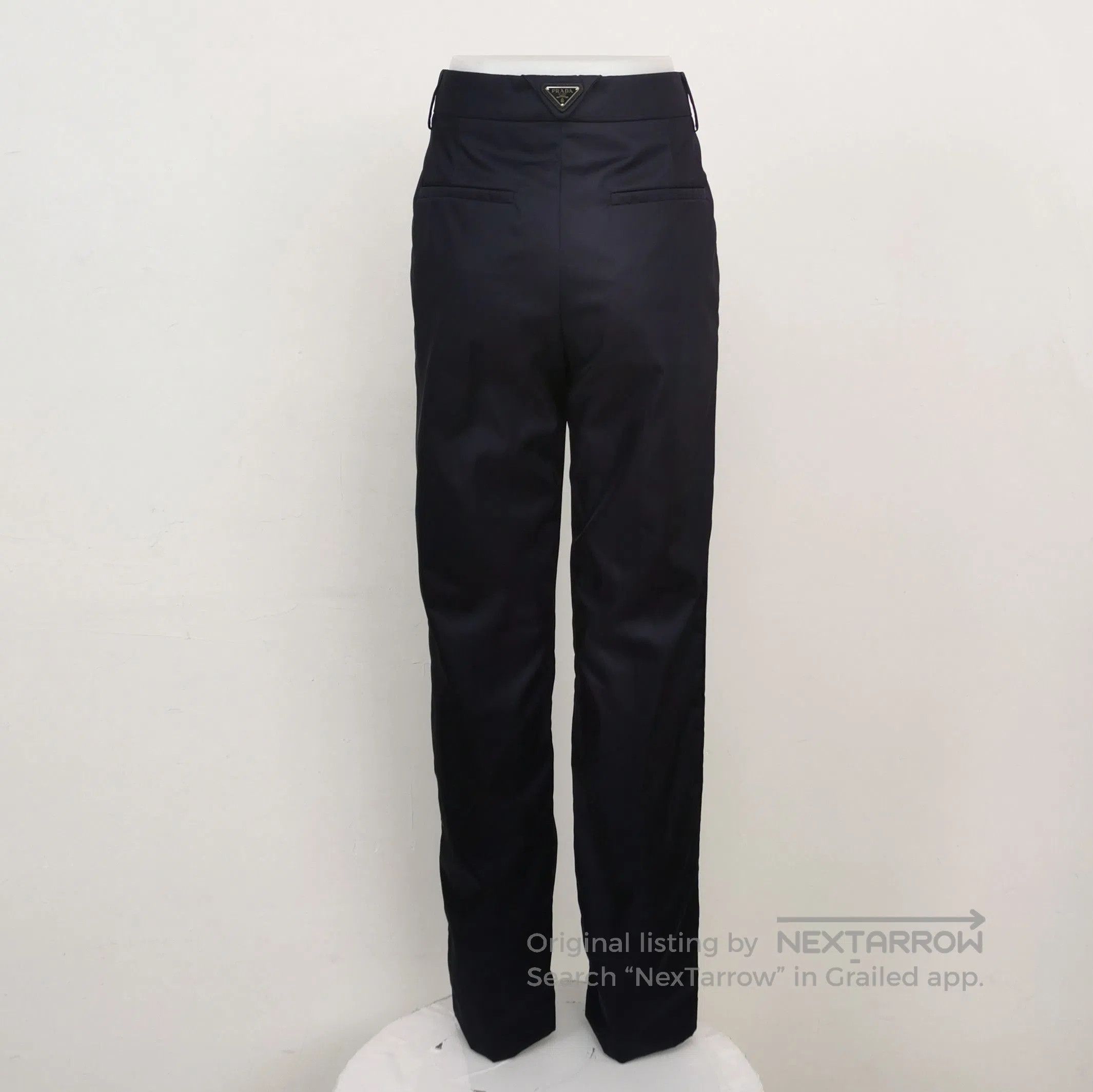 Prada Prada Solid Logo Long Pants for Women . Size 22" - 2 Thumbnail
