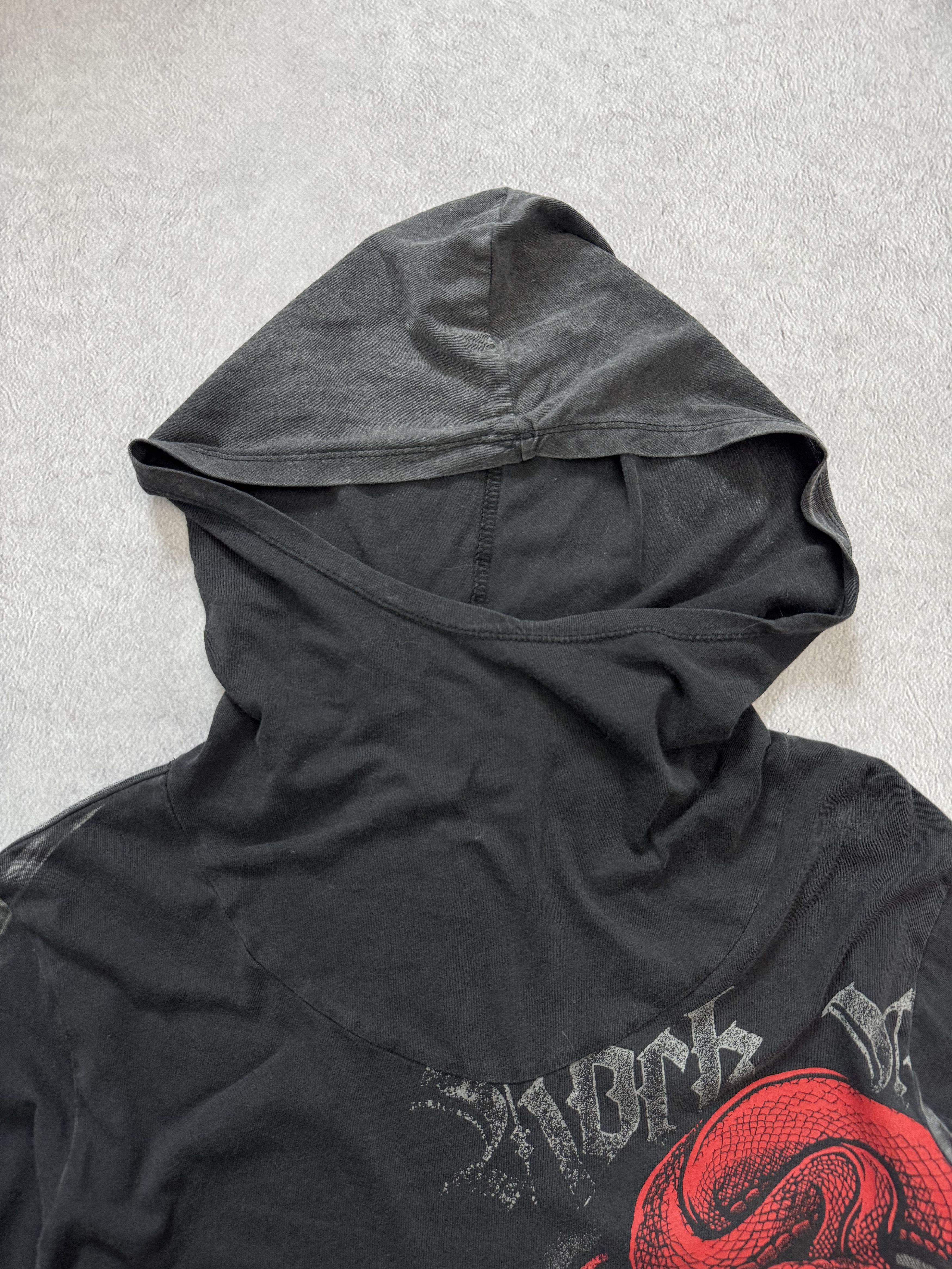 Affliction Rock Rebel Vintage Y2K Gothic Hoodie Long Sleeve Size M / US 6-8 / IT 42-44 - 6 Thumbnail