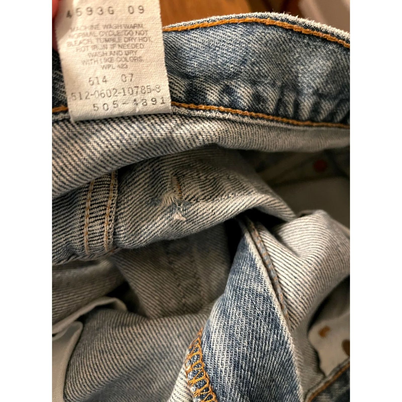 Levi's VINTAGE Levi's Jeans Red Tab 505 Cotton Denim Men's 38x30 USA Made Size US 30 / EU 46 - 5 Thumbnail