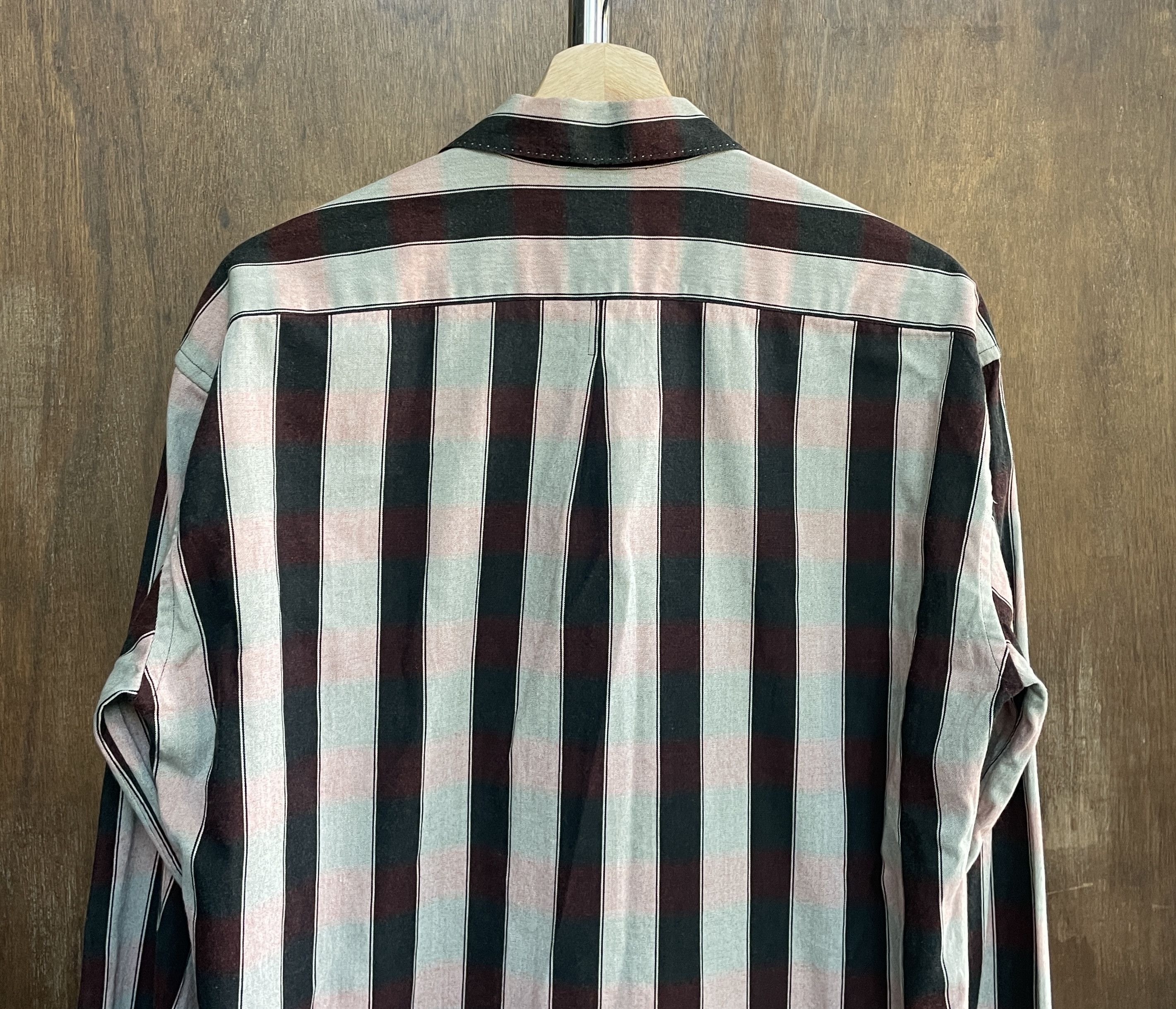 Yohji Yamamoto Yohji Yamamoto Double Pockets Stripped Rayon Shirt Size US XS / EU 42 / 0 - 4 Thumbnail