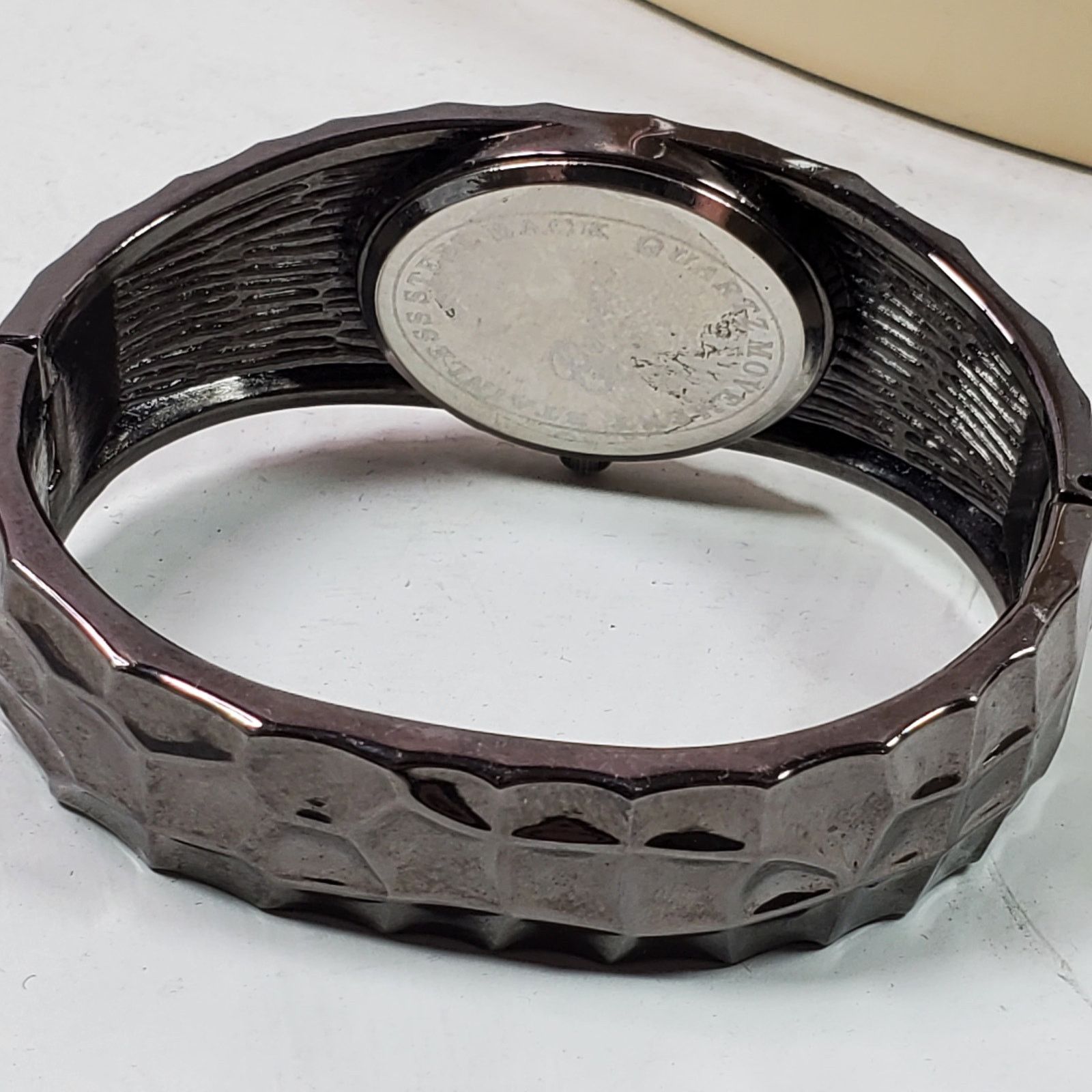 Geneva Geneva Wristwatch Dark Gray Clamp Style Size ONE SIZE - 4 Thumbnail