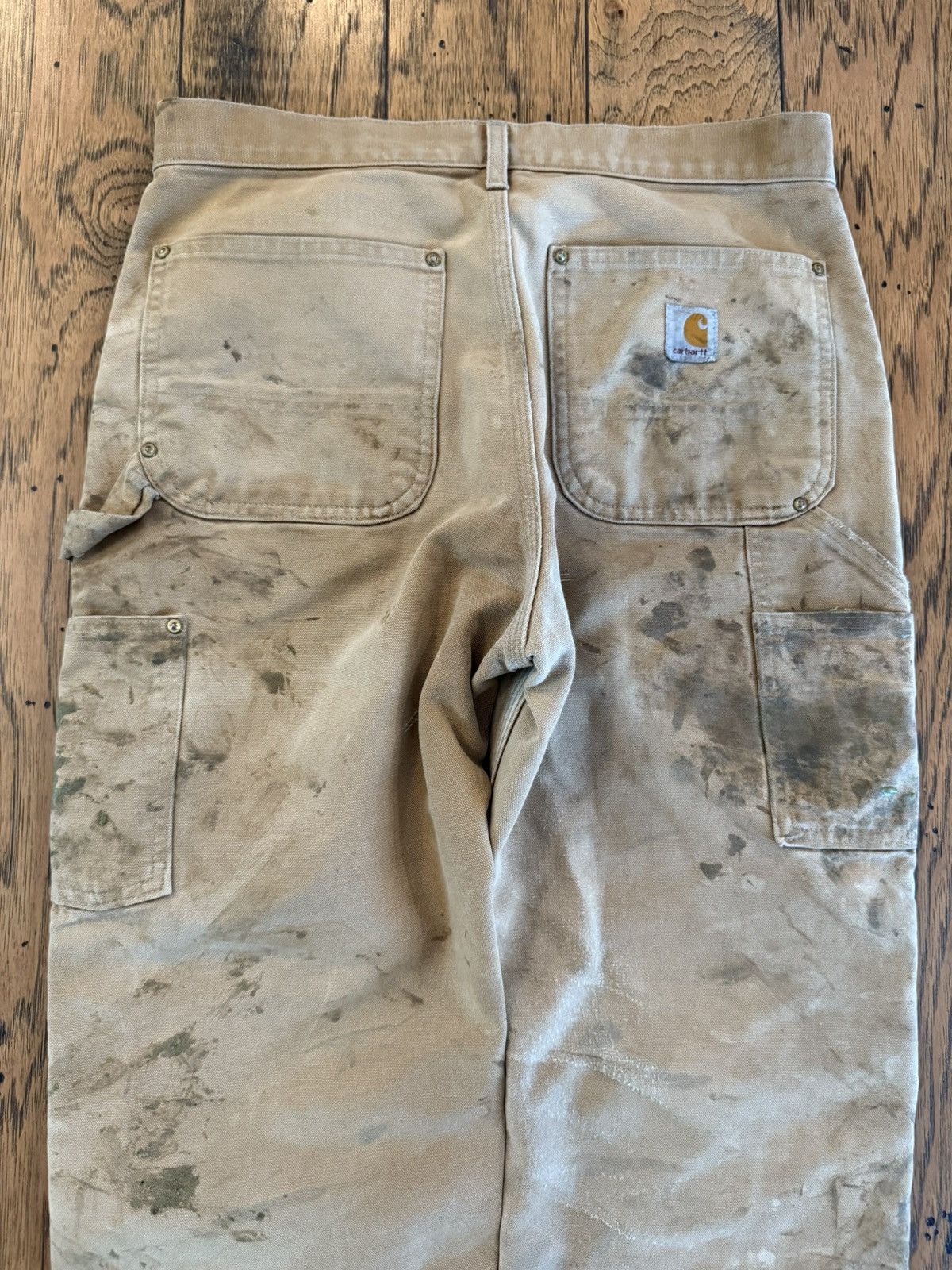 Carhartt Vintage 90s Destroyed Carhartt Double Knee Size US 30 / EU 46 - 7 Thumbnail