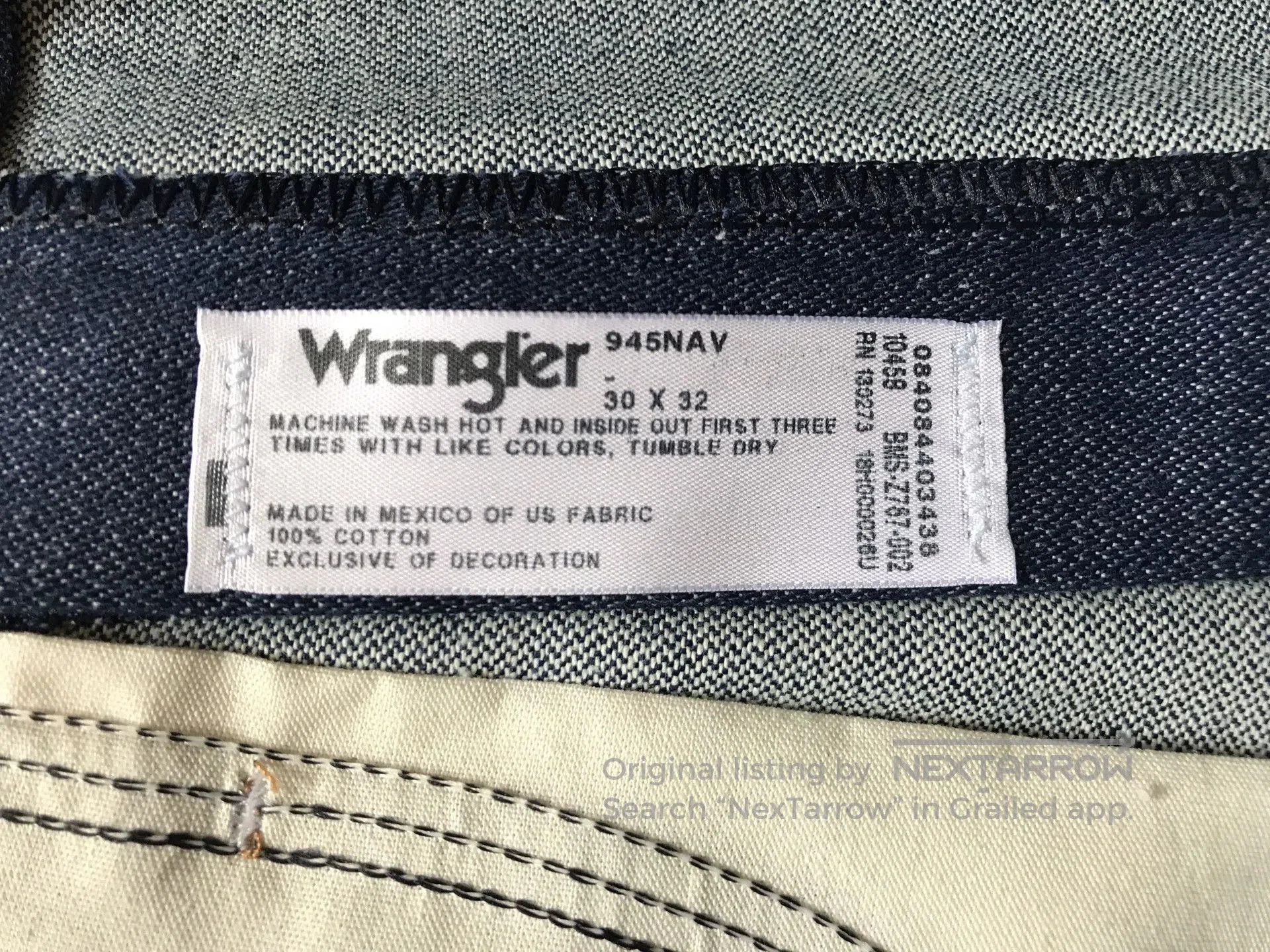 Wrangler Wrangler 945 Flared Blue Jeans. Size US 30 / EU 46 - 8 Thumbnail