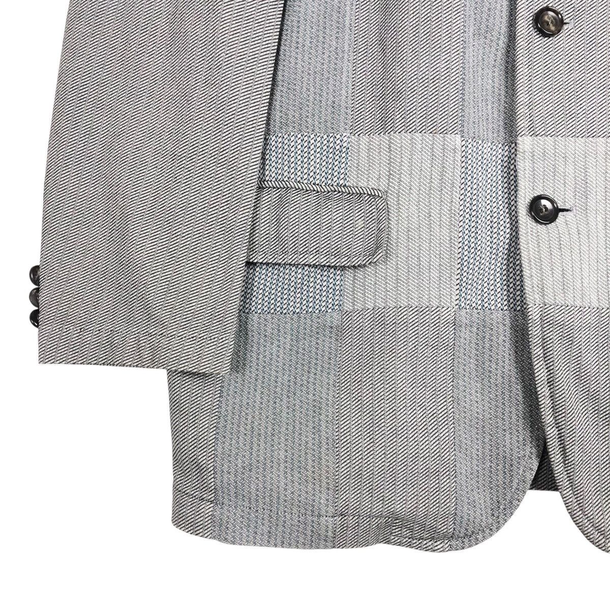 Comme des Garcons Homme Vintage Comme Des Garcons Homme 2000 S/S Patchwork Jacket Size US M / EU 48-50 / 2 - 4 Thumbnail