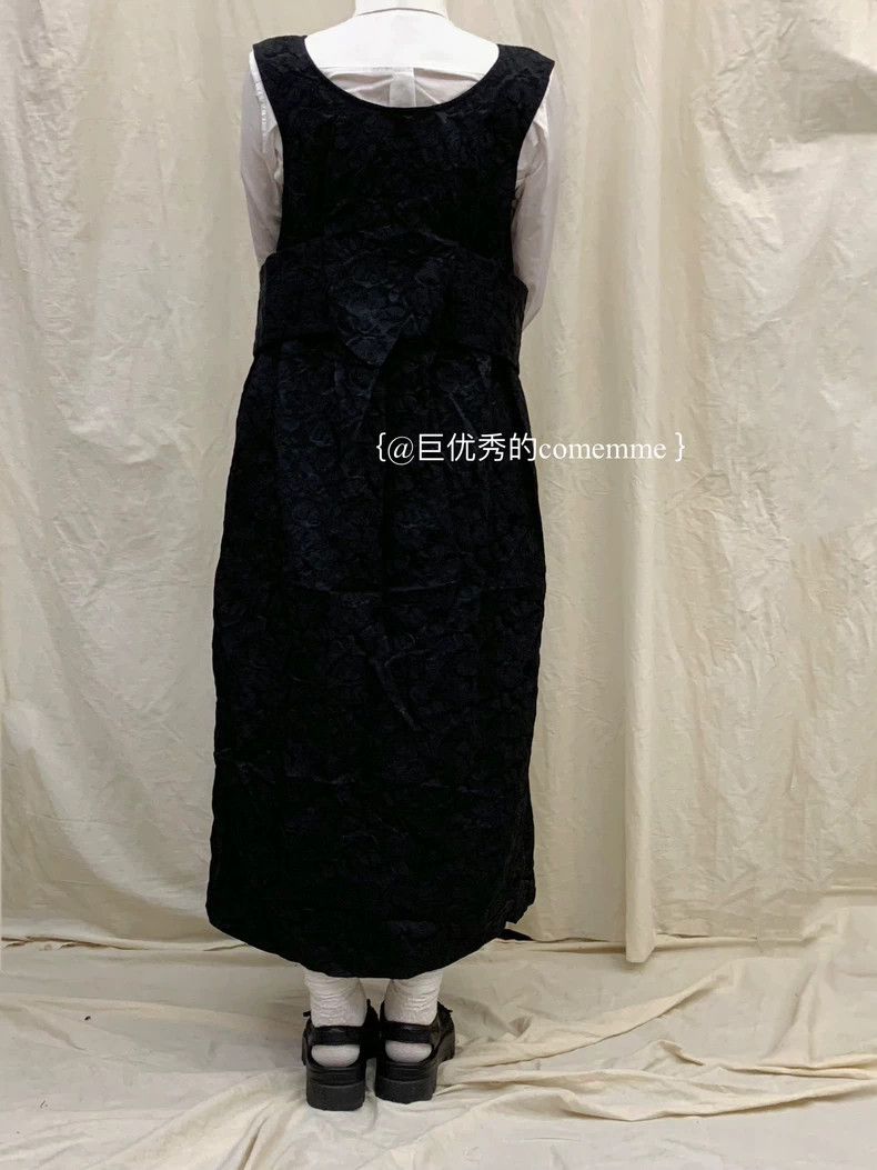 Comme des Garcons Comme Des Garcons Black Stereo Embossed Embossed Old Textu Size S / US 4 / IT 40 - 6 Thumbnail