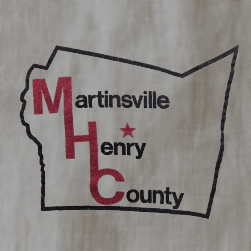 Vintage Martinsville Henry County Sweatshirt White Adult Large Crew Neck Long Sleeve Heavyweight Unisex Size US L / EU 52-54 / 3 - 1 Thumbnail