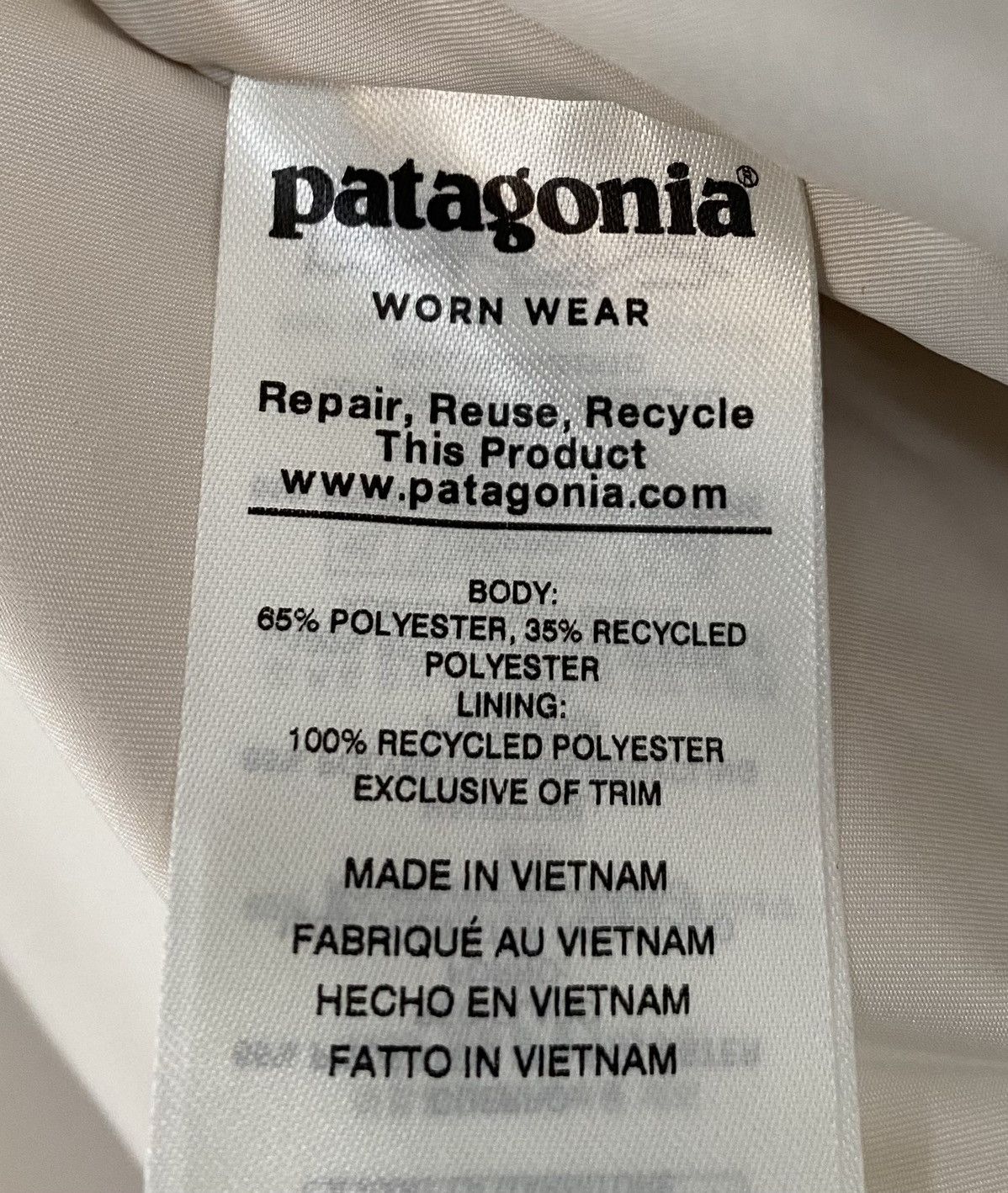 Patagonia Patagonia Lunar Frost Natural Cream Soft Faux Fur Jacket XS Size XS / US 0-2 / IT 36-38 - 5 Thumbnail