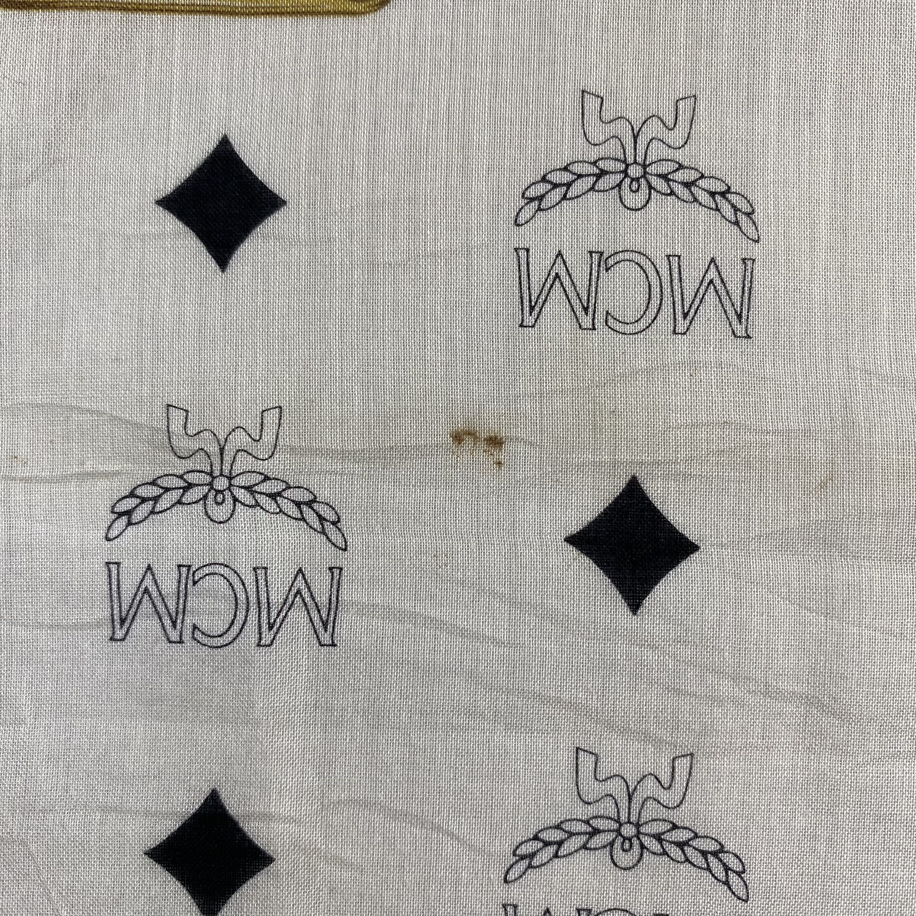 MCM × Vintage MCM Neckerchief / Bandana / Handkerchief-P1436 Size ONE SIZE - 5 Thumbnail