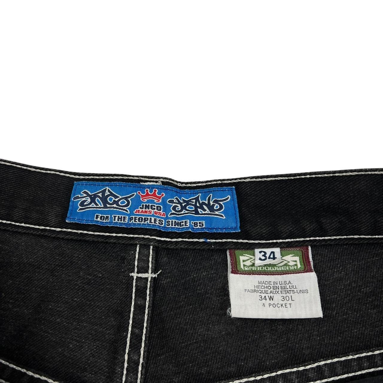 JNCO Vintage Jnco Embroidered Denim Shorts / Jorts - Waist: 34” Size US 34 / EU 50 - 7 Thumbnail