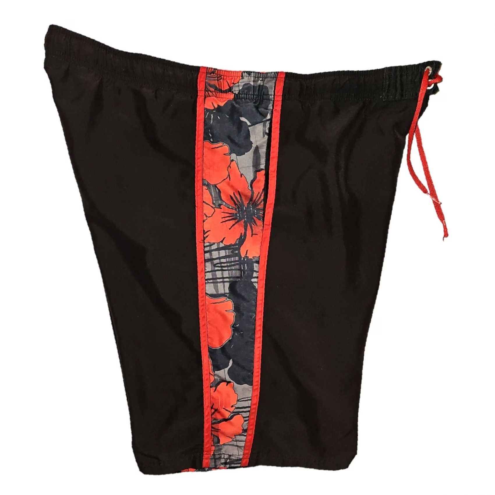 Nike Nike Mens XL Black Swim Trunks Men Floral Draw String Vacation Beach Size ONE SIZE - 7 Thumbnail