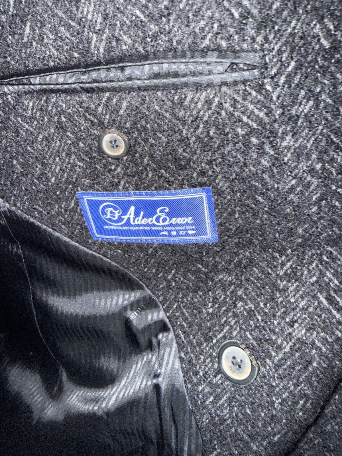 Ader Error Ader Error Black Meffice Coat Size US L / EU 52-54 / 3 - 5 Thumbnail