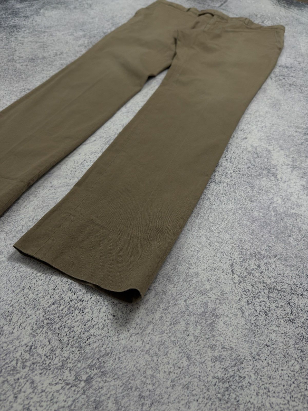 Polo Ralph Lauren × Ralph Lauren Black Label Ralph Lauren Black Label Beige Cotton Trousers Pants Size US 36 / EU 52 - 2 Thumbnail