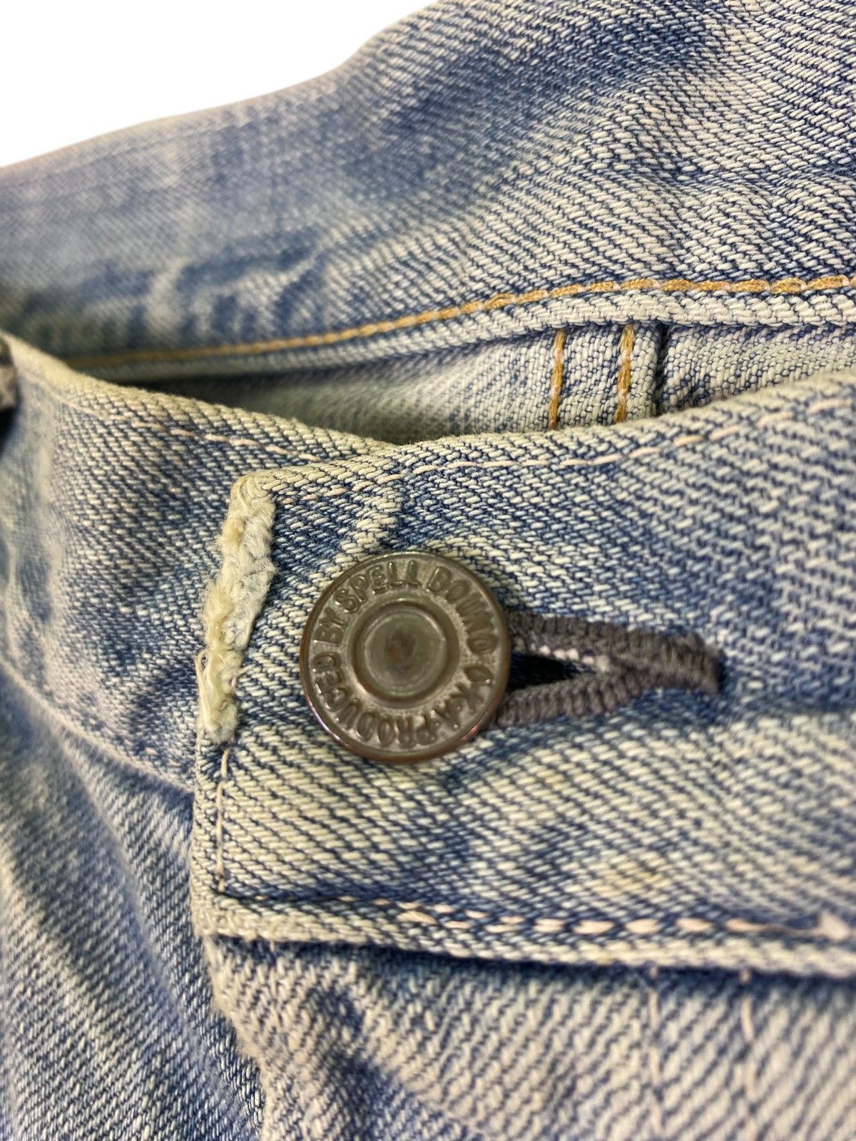 Spellbound Japanese Brand Spellbound Distressed Flare Jeans Size US 36 / EU 52 - 9 Thumbnail