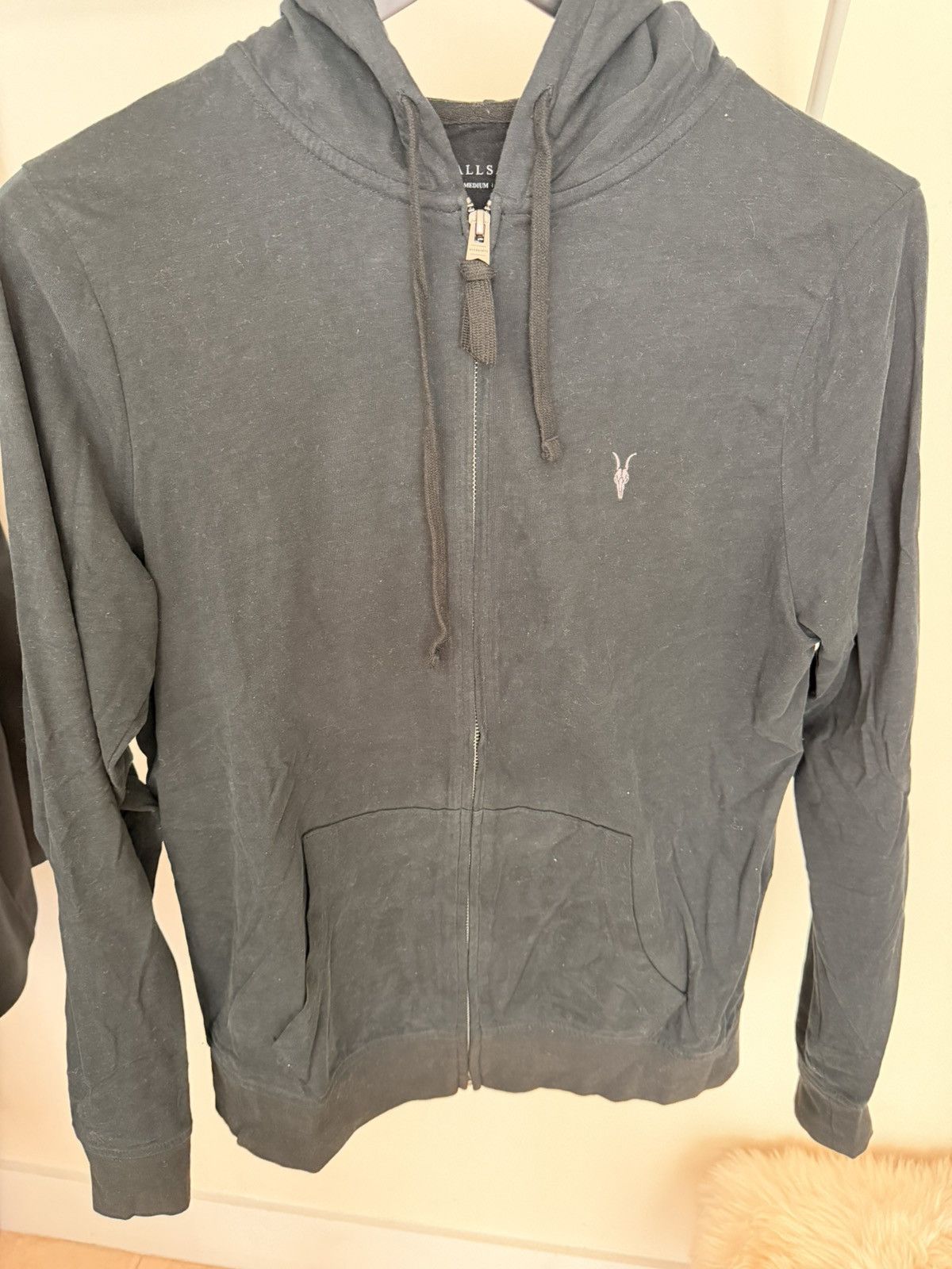 Allsaints All Saints Zip Up Hoodie Size US M / EU 48-50 / 2 - 1 Thumbnail