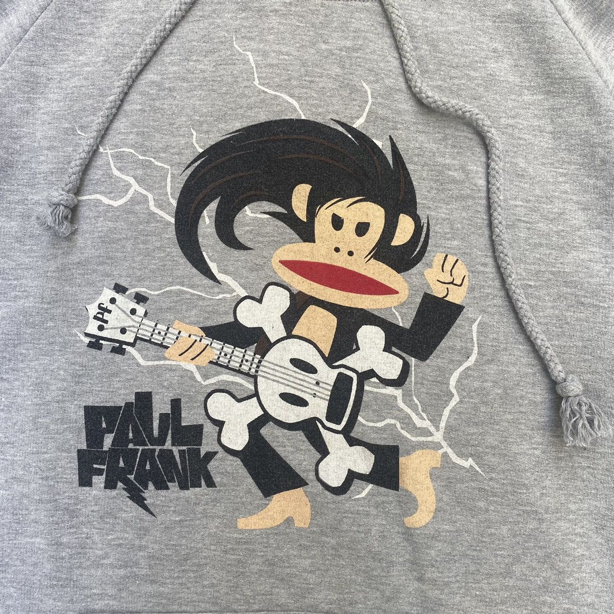 image of Art x Paul Frank Guitar Skull Hoodie 2011 in Black, Men's (Size Small)