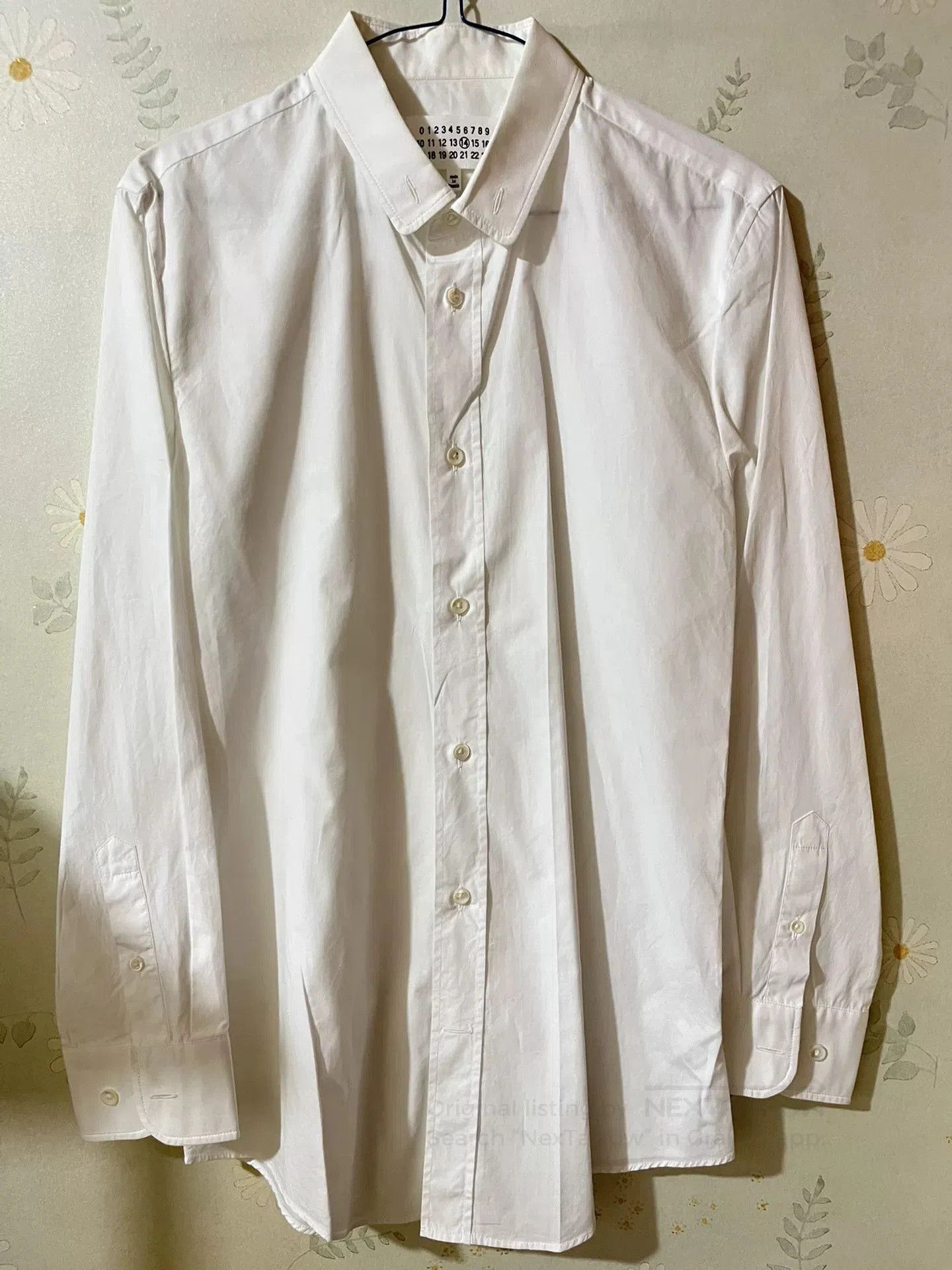 Maison Margiela Maison Martin Margiela Men's White Shirt. Size US S / EU 44-46 / 1 - 1 Thumbnail