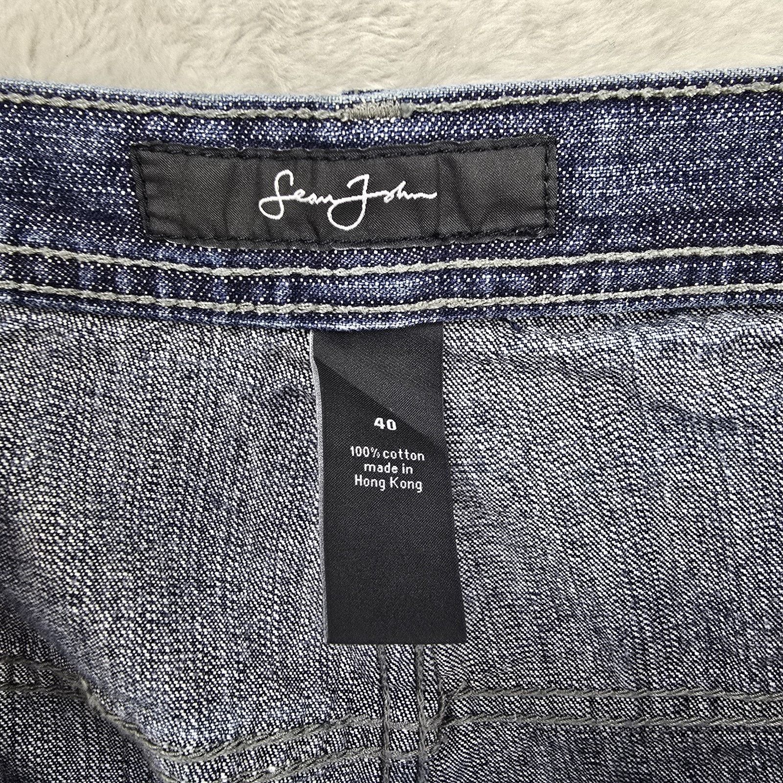 Sean John Vintage Y2k Sean John Baggy Jeans Men 40x30 Faded Skater Size US 40 / EU 56 - 5 Thumbnail