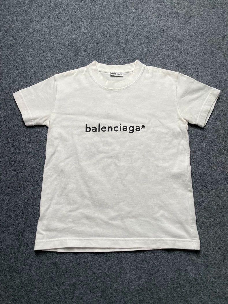 Balenciaga Balenciaga Logo Short Sleeve XS Size Size US XS / EU 42 / 0 - 1 Thumbnail