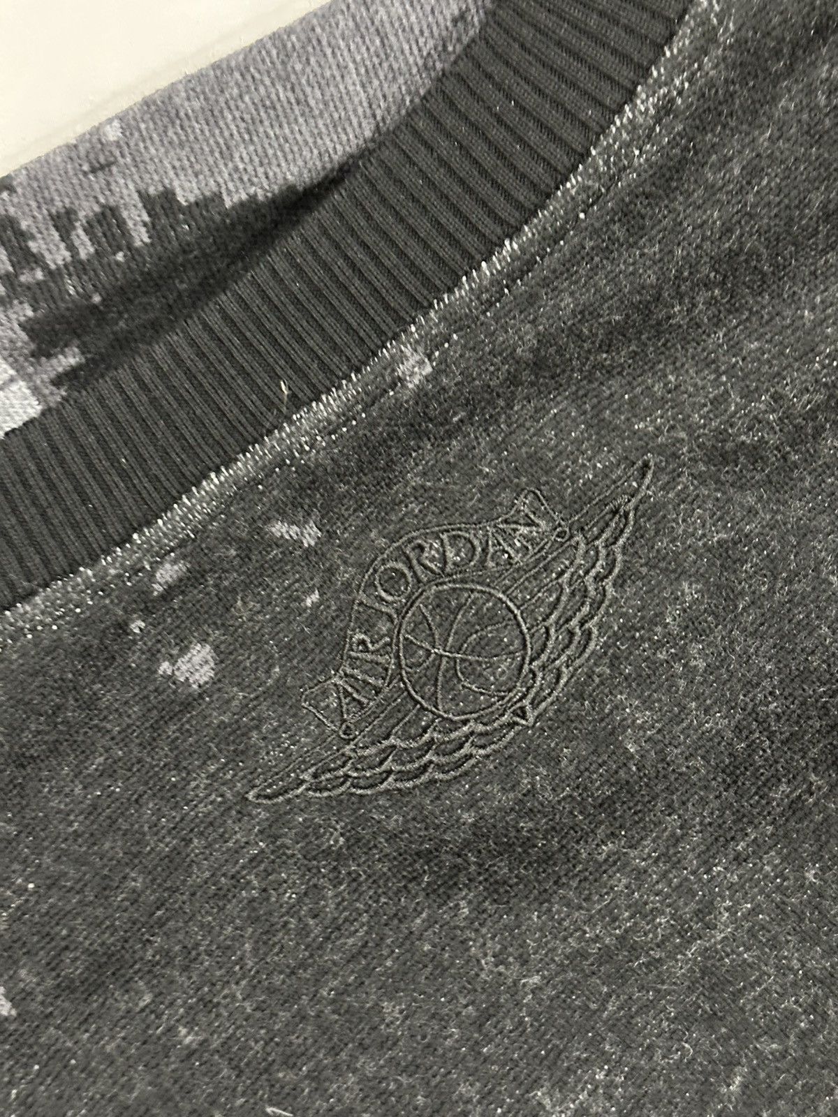 Jordan Brand Air Jordan Intarsia Sweater made in italy wings collection Size US XXL / EU 58 / 5 - 6 Thumbnail