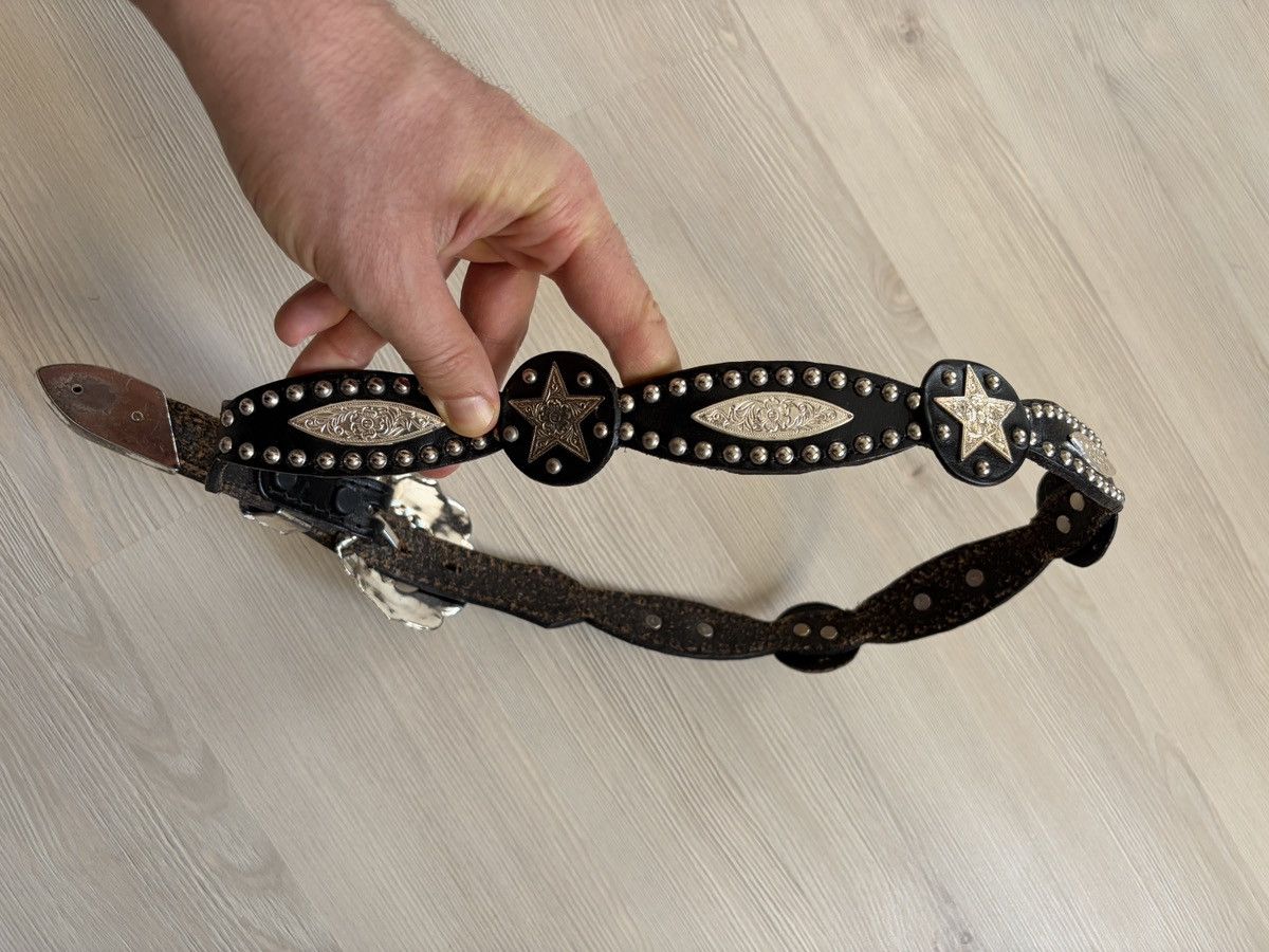 Vintage Vintage Western Cowboy Leather Belt Size ONE SIZE - 12 Thumbnail