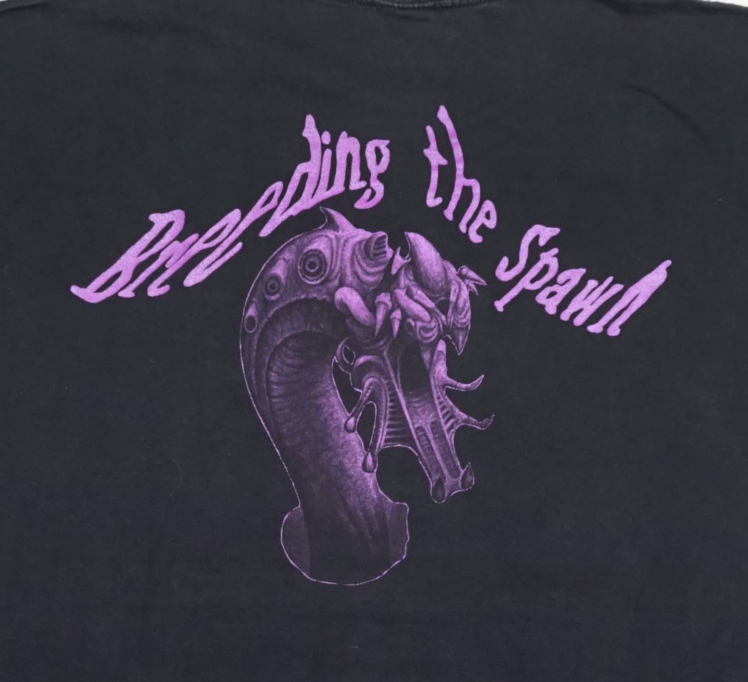 Band Tees × Vintage 90's Suffocation "Breeding the Spawn" T Shirt Size US XL / EU 56 / 4 - 5 Thumbnail