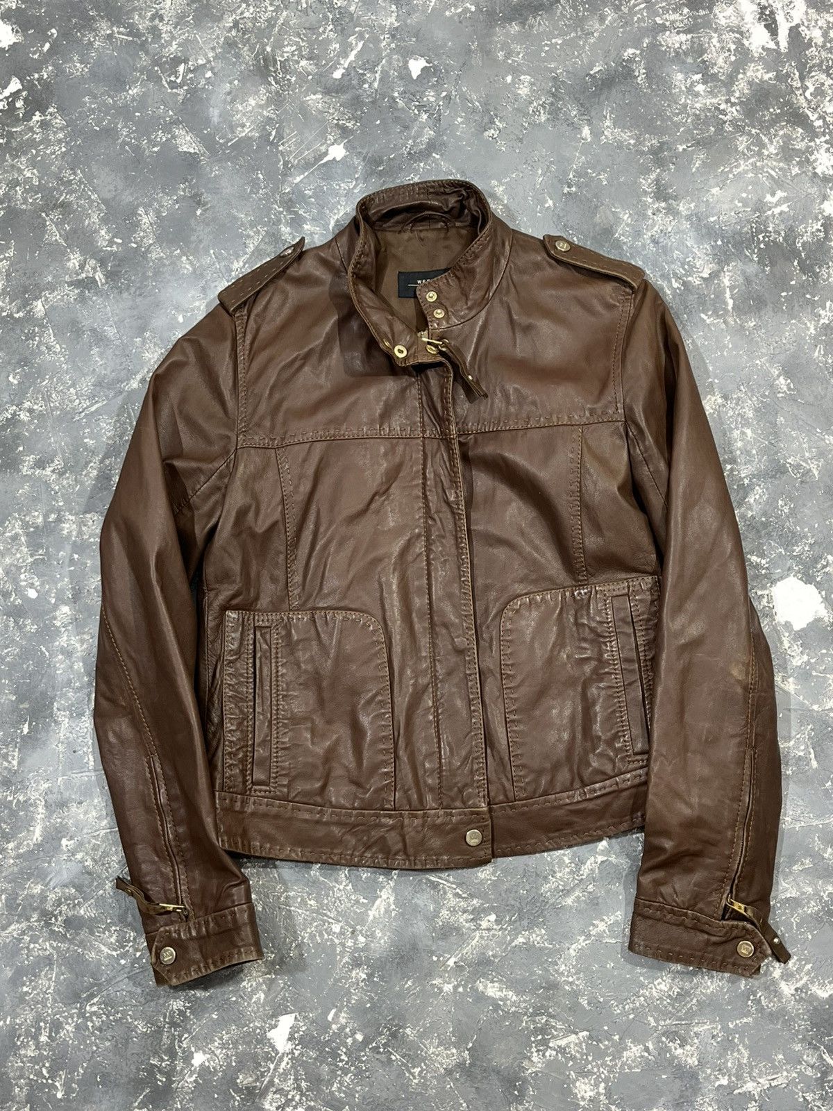 Weekend Max Mara Weekend Max Mara leather jacket Size M / US 6-8 / IT 42-44 - 1 Thumbnail