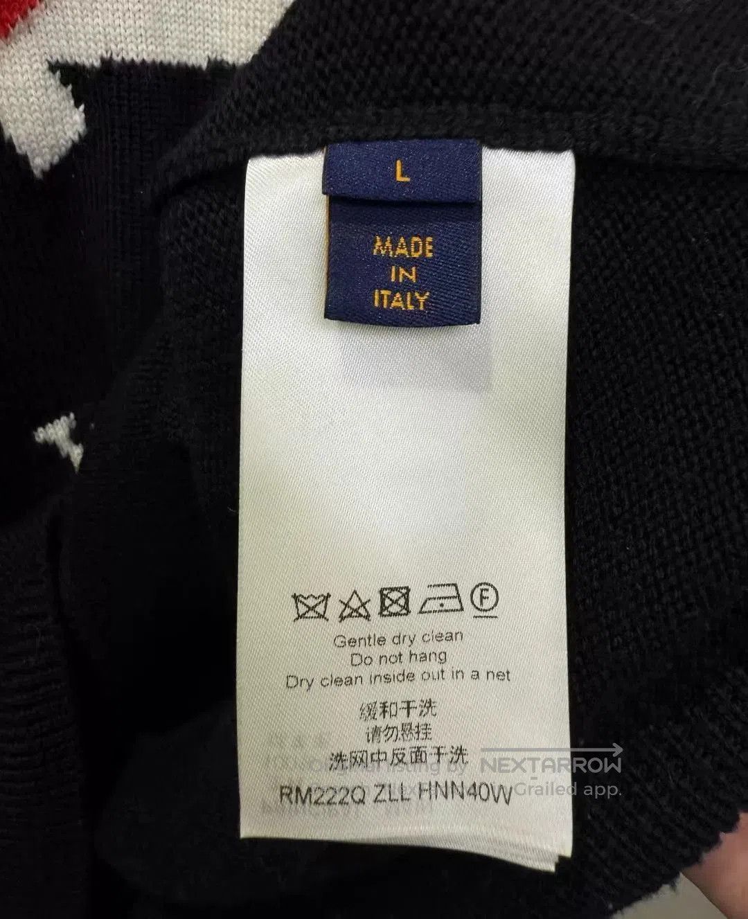 Louis Vuitton louis vuitton black clock logo sweater. Size US L / EU 52-54 / 3 - 3 Thumbnail
