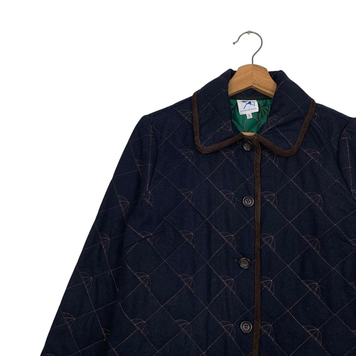 Japanese Brand Vintage ARNOLD PALMER TIMELESS Quilted Jacket #2731-C123 Size S / US 4 / IT 40 - 6 Thumbnail