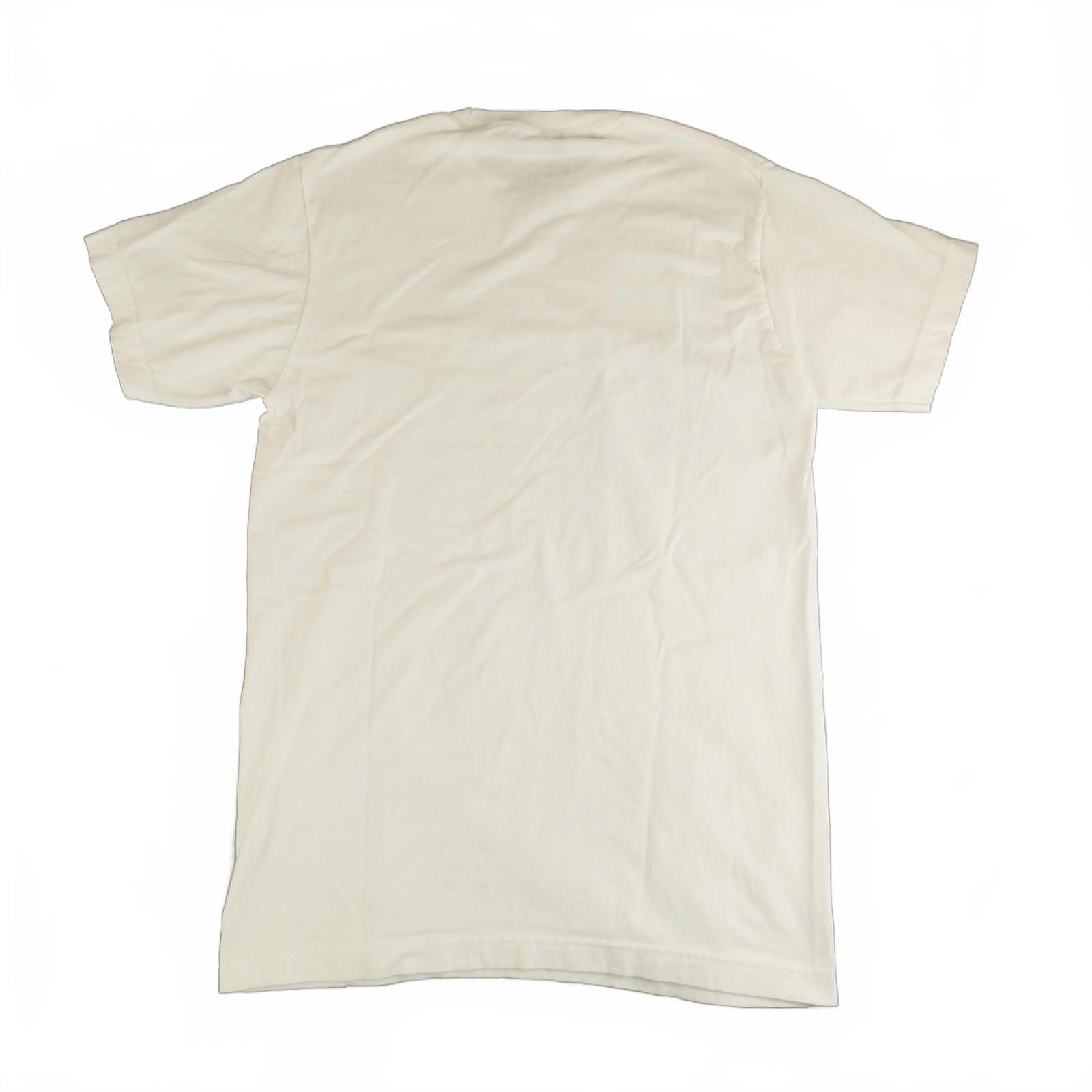 Other White T-Shirt with Green Four-Leaf Clover Print Men's Small Size US S / EU 44-46 / 1 - 4 Thumbnail