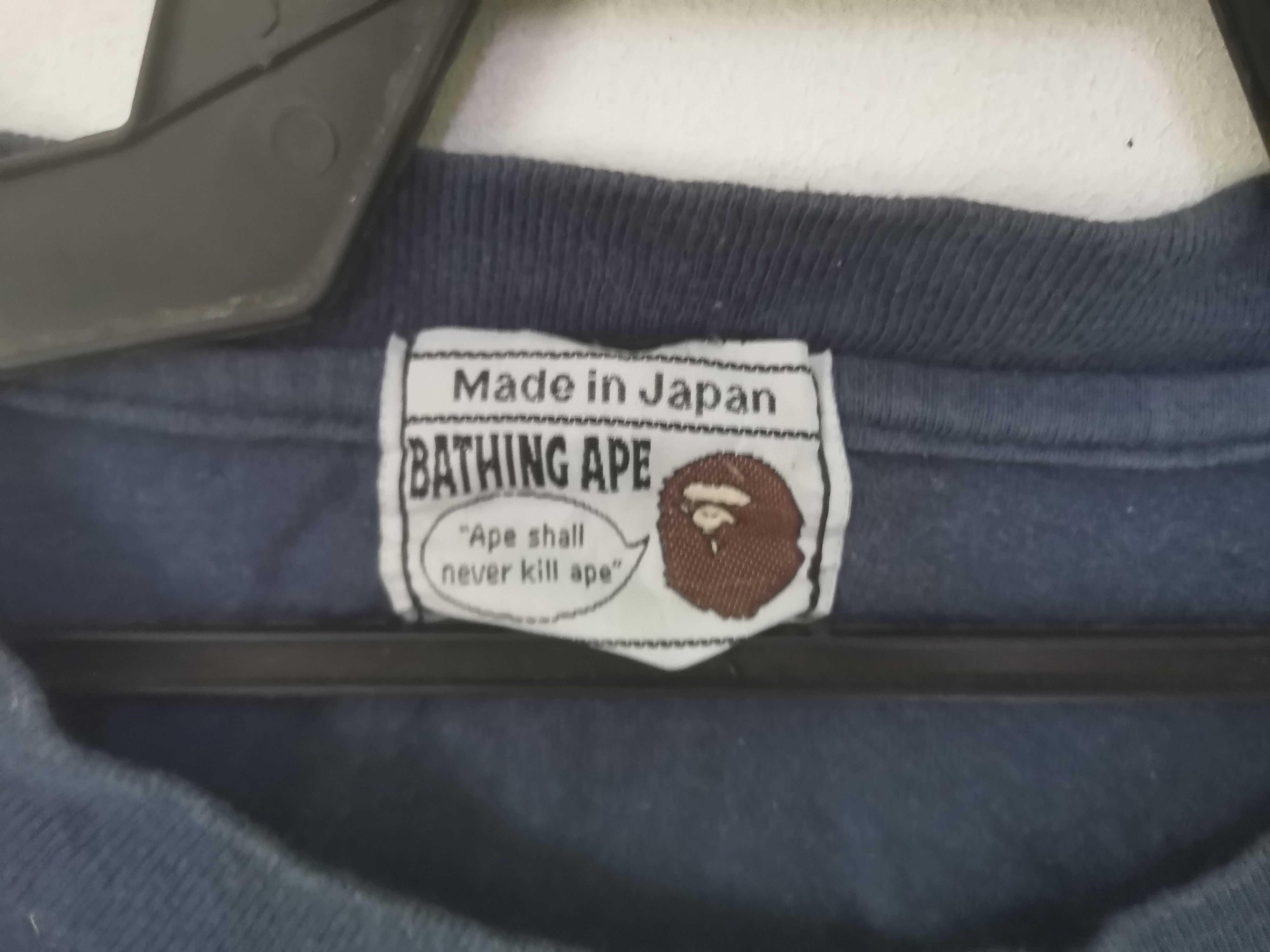 Bape Rare A Bathing ape t-shirt Size US M / EU 48-50 / 2 - 5 Thumbnail
