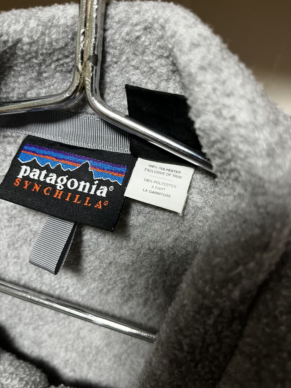 Patagonia × Vintage 🐨 PATAGONIA SYNCHILLA ZIP FLEECE JACKET SWEATER RARE Size US XL / EU 56 / 4 - 10 Thumbnail